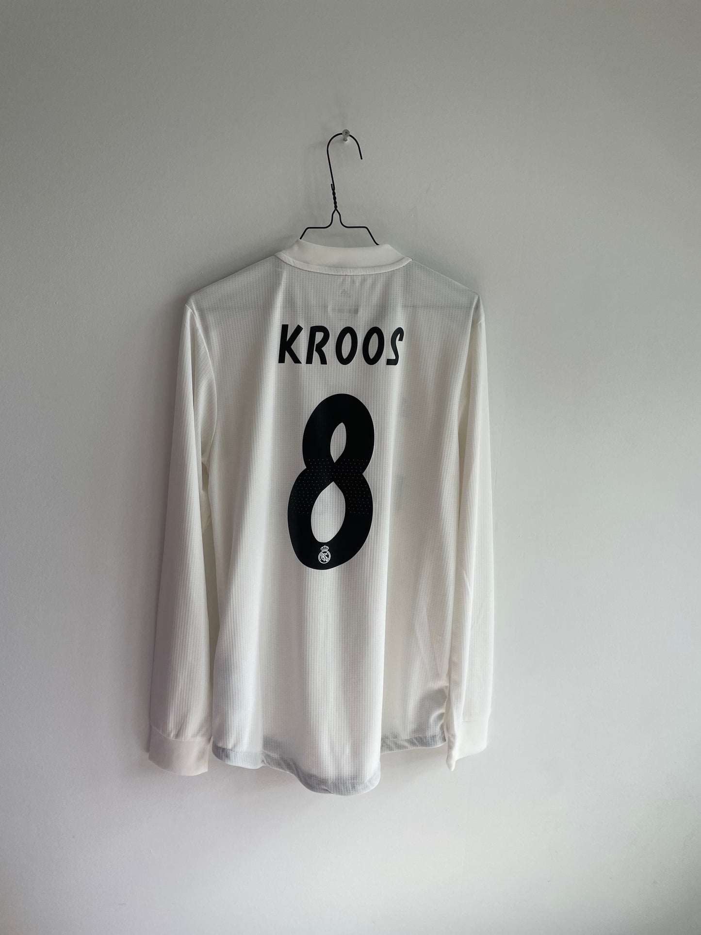 Real Madrid 2018/19 Toni Kroos L/S 9/10 - M (Spillerversionen)