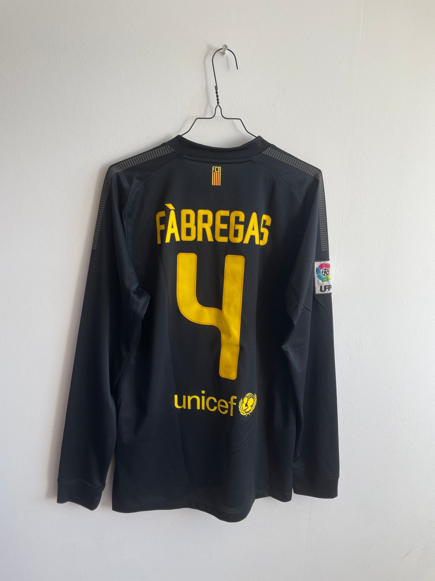 Barcelona 2011/12 Cesc Fabregas L/S 9/10 - M