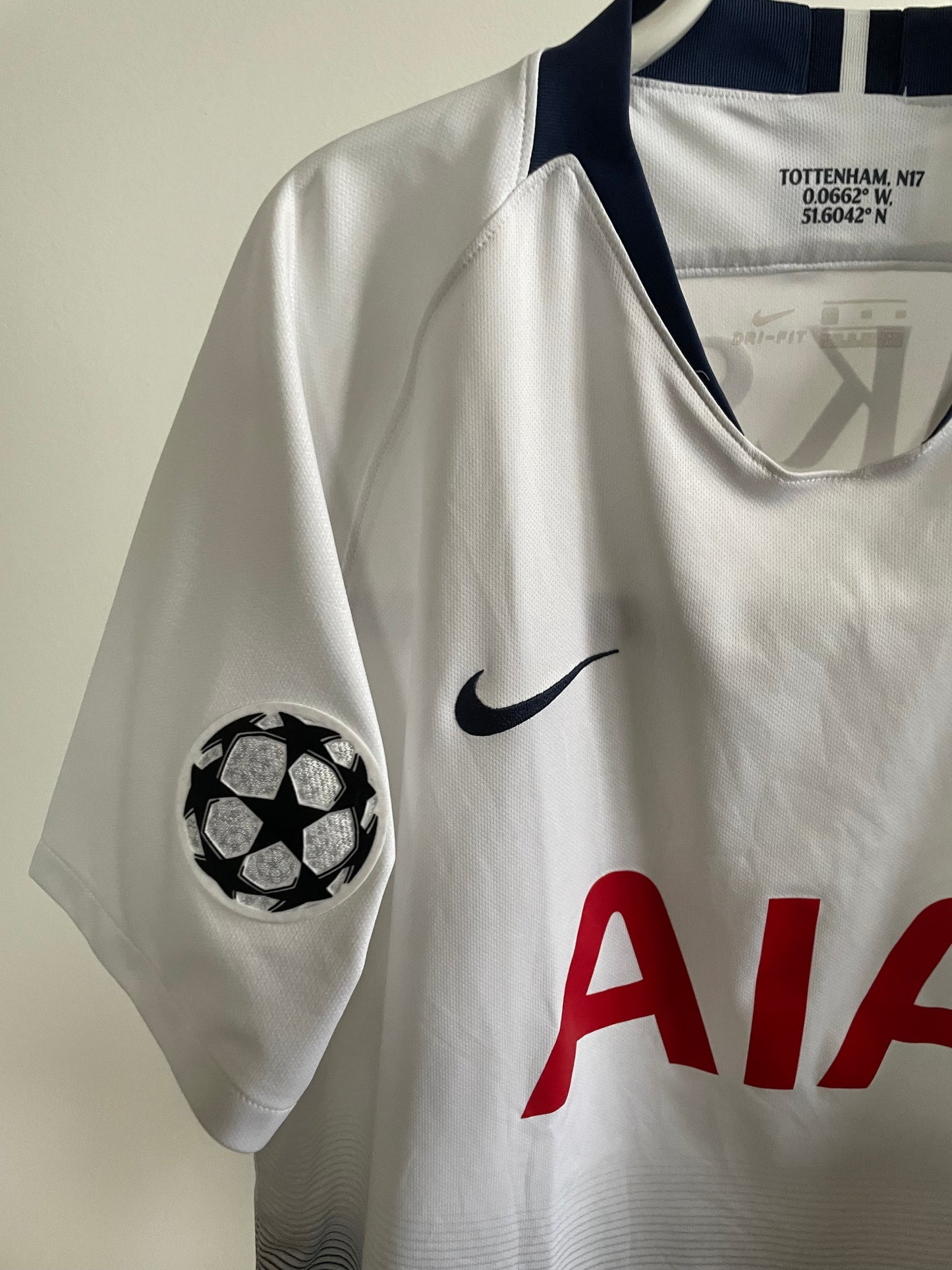 Tottenham 2018/19 Cristian Eriksen 8/10 - XL