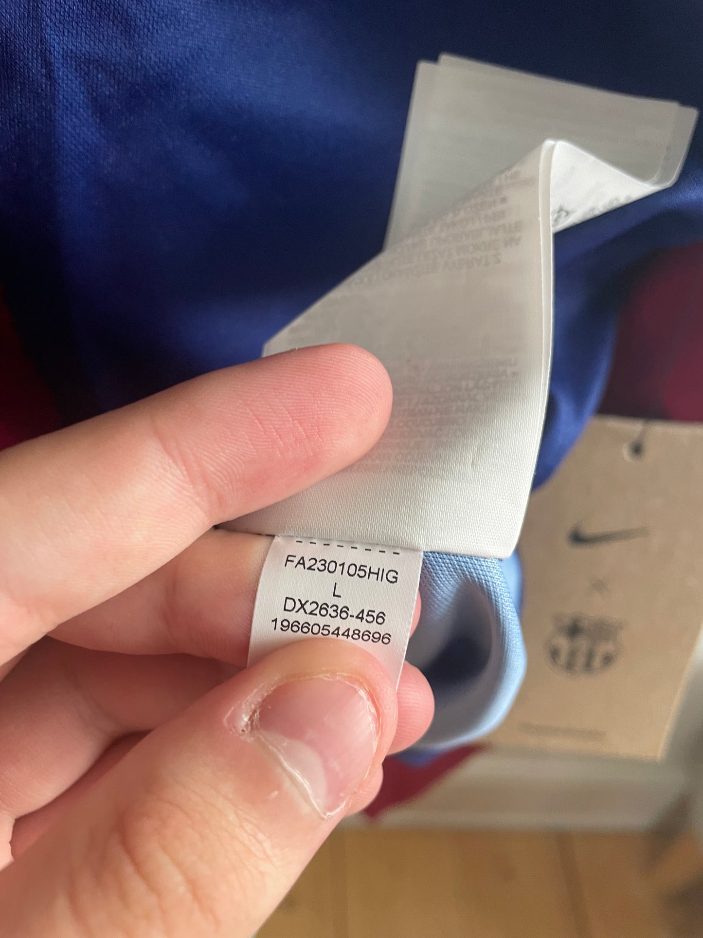 Barcelona 2023/24 Lamine Yamal 10/10 BNWT L/S - L