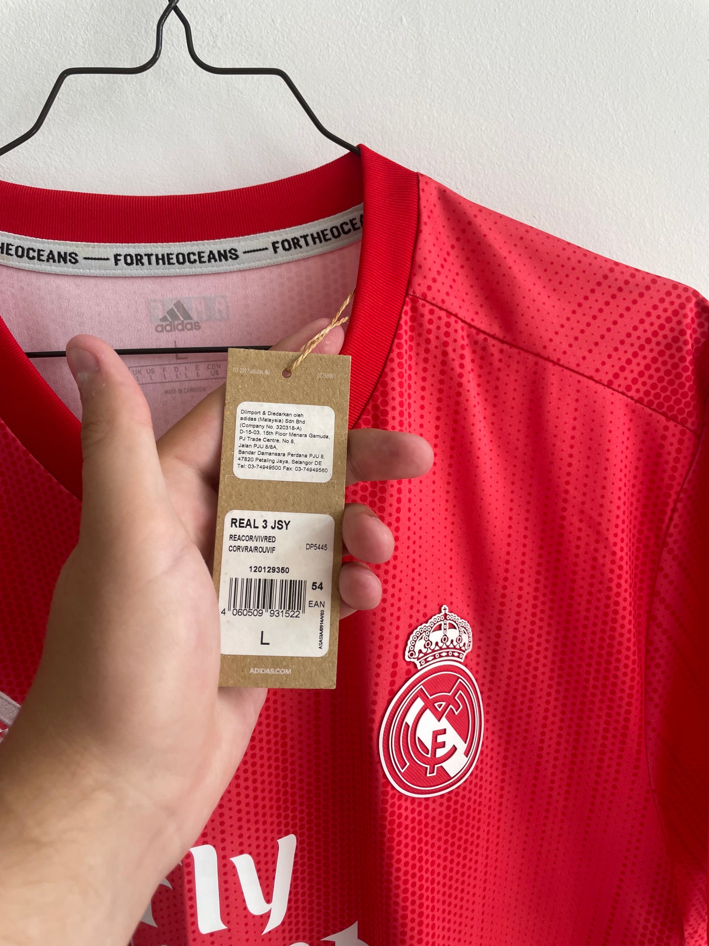 Real Madrid 2018-19 Kroos 10/10 BNWT - L