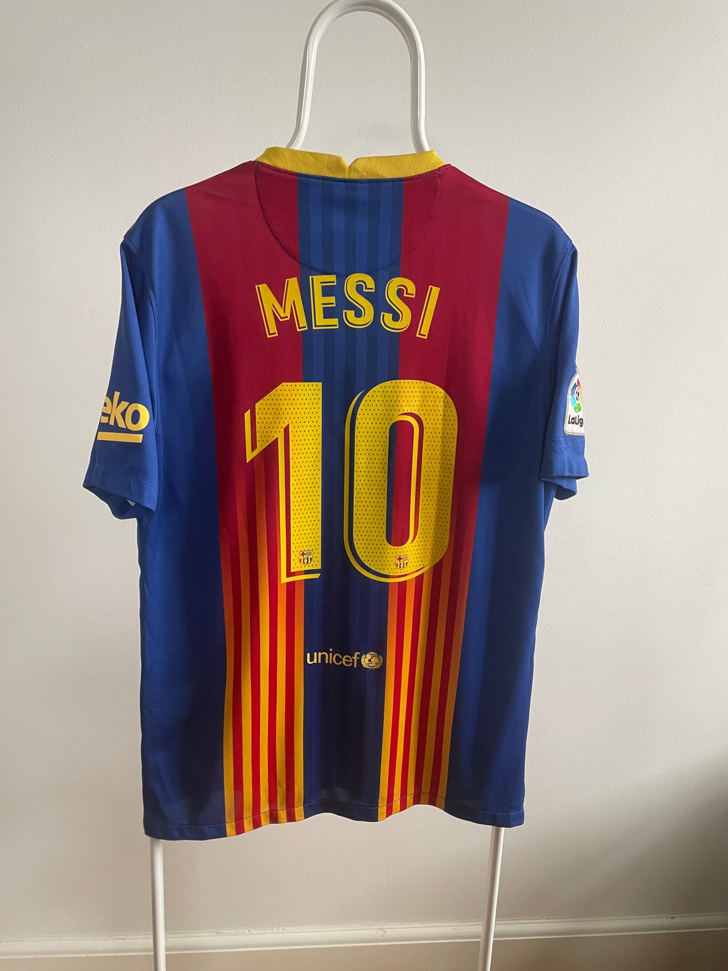Barcelona 2020/21 EL Clasico - Lionel Messi 8/10 - L