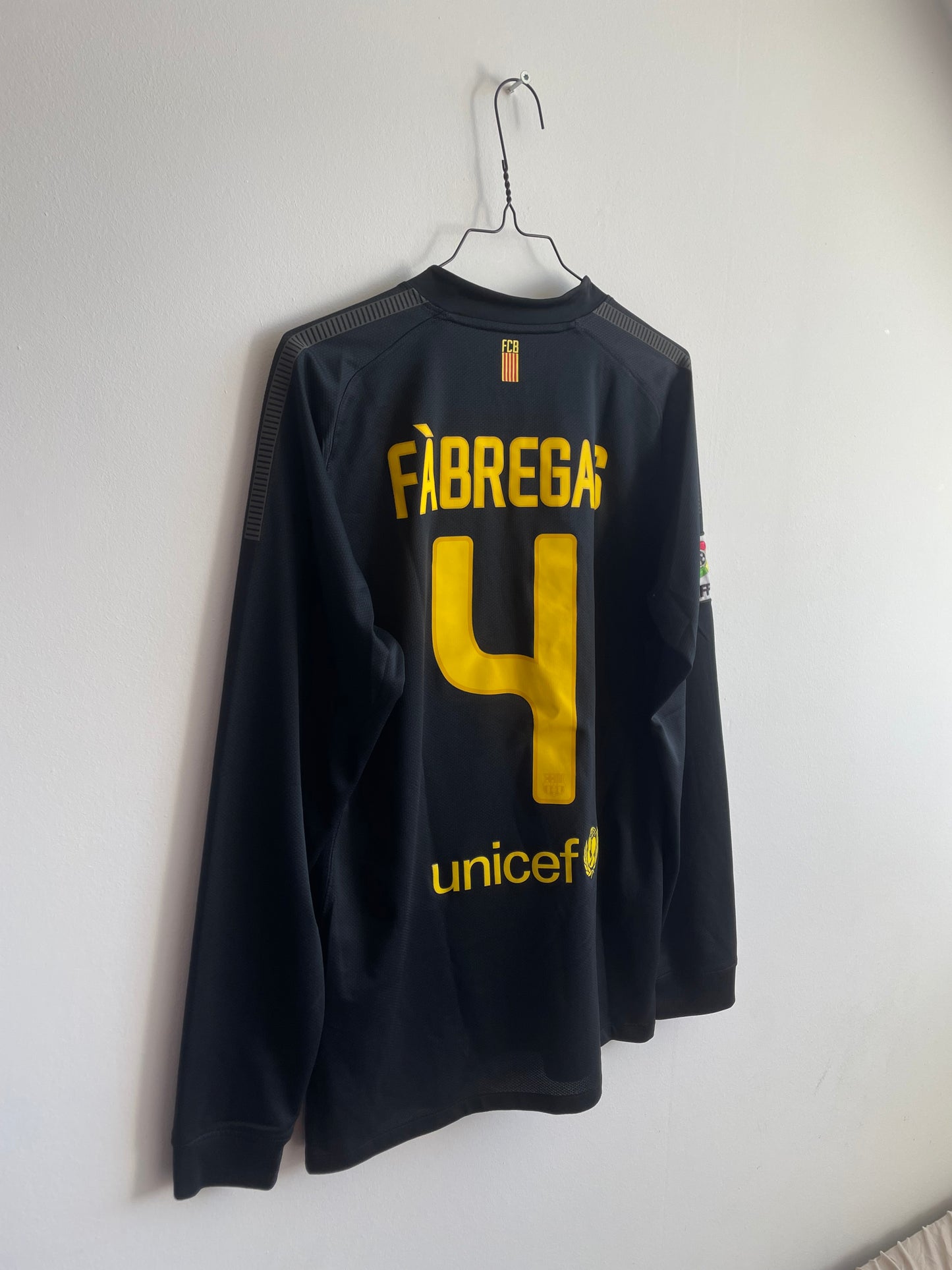 Barcelona 2011/12 Cesc Fabregas L/S 9/10 - M