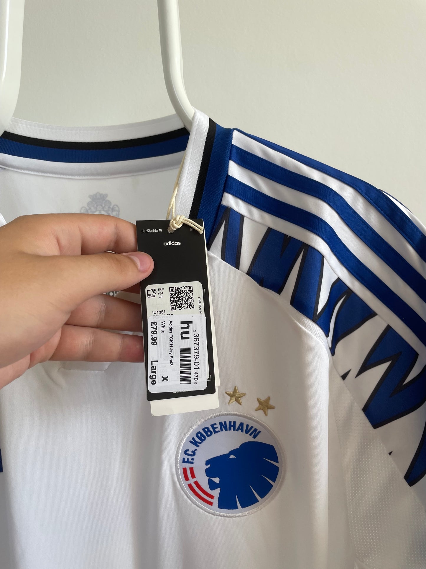 FCK 2024/25 Viktor Froholdt 10/10 BNWT - XL