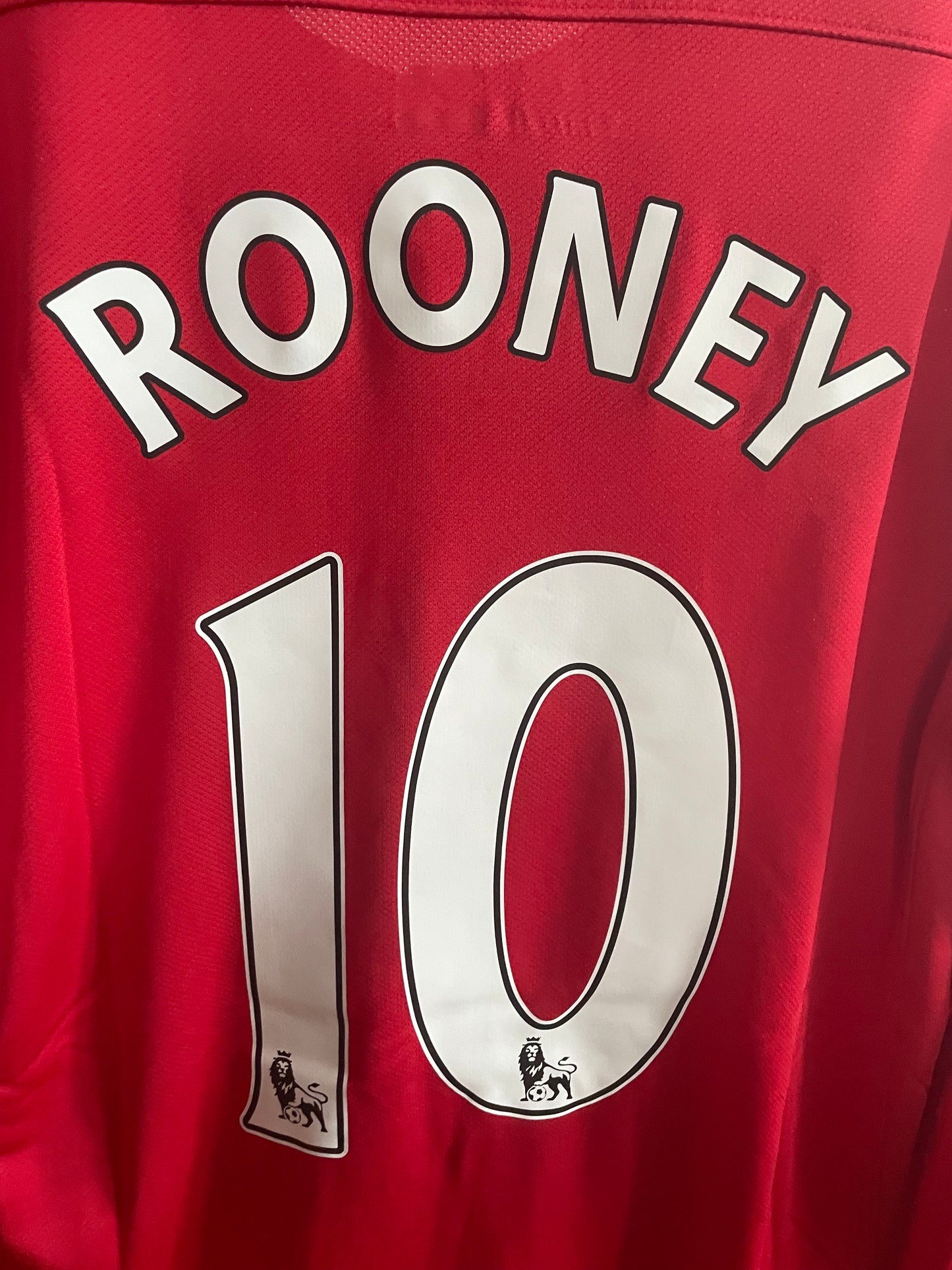 Manchester United 2011/12 Wayne Rooney L/S 9/10 - L