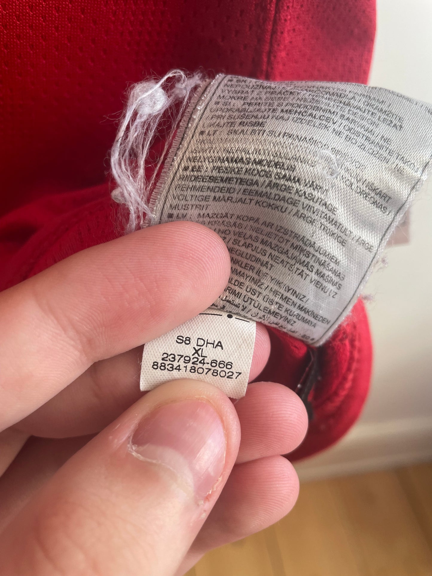 Manchester United 2007/08 Cristiano Ronaldo 8/10 - XL