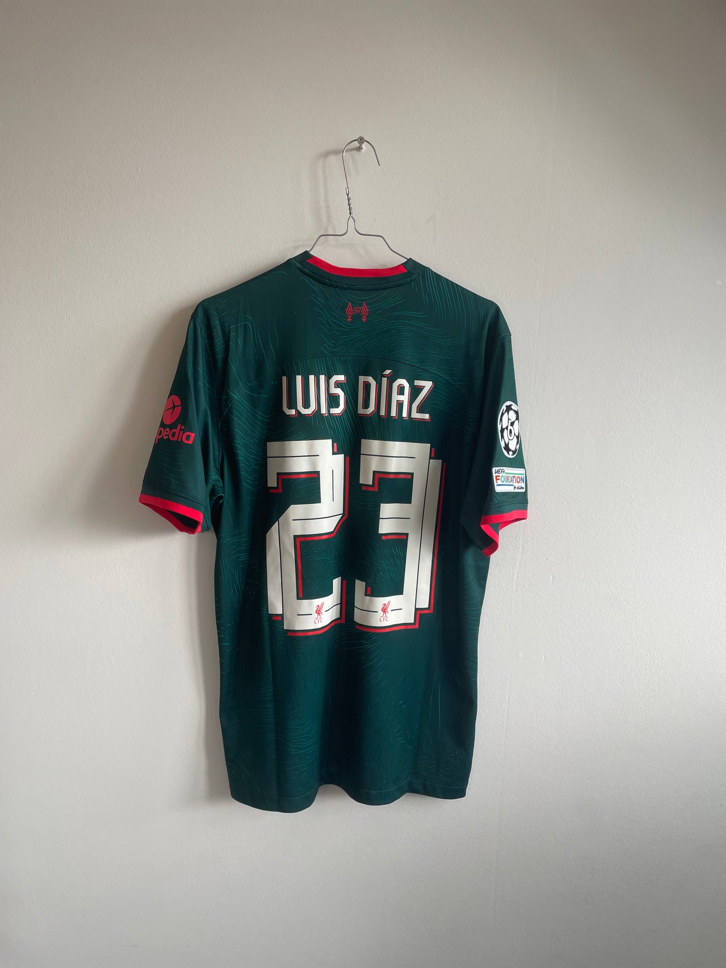 Liverpool 2022/23 Luis Diaz 9/10 - M