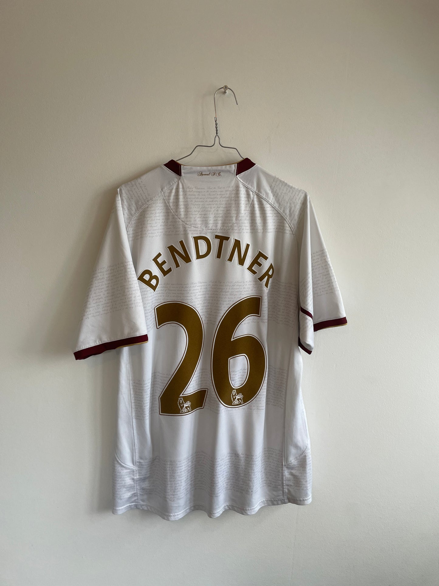 Arsenal 2007/08 Nicklas Bendtner 9/10 - L
