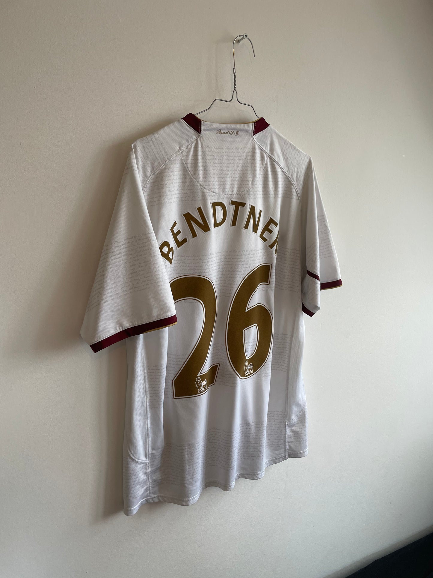 Arsenal 2007/08 Nicklas Bendtner 9/10 - L