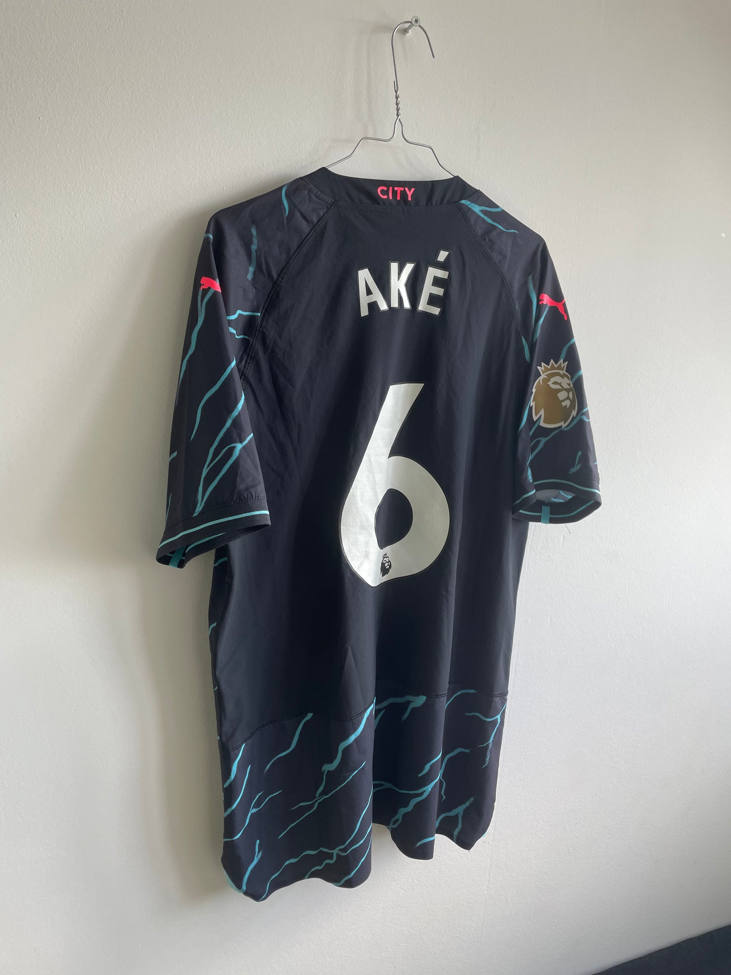 Manchester City 2023/24 Nathan Ake 9/10 - XXL - Spillerversion
