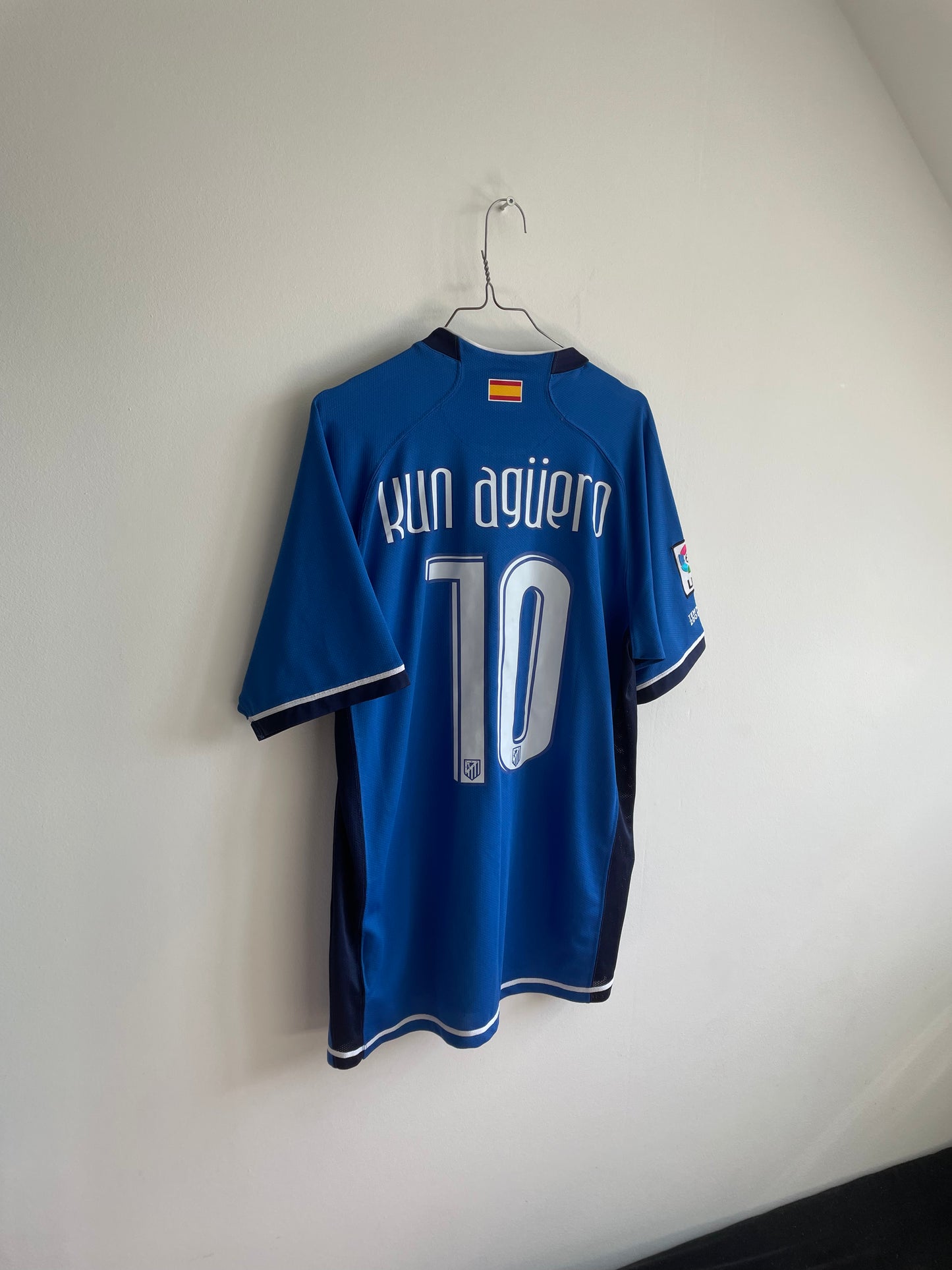 Atletico Madrid 2007/08 Sergio Aguero 9/10 - L