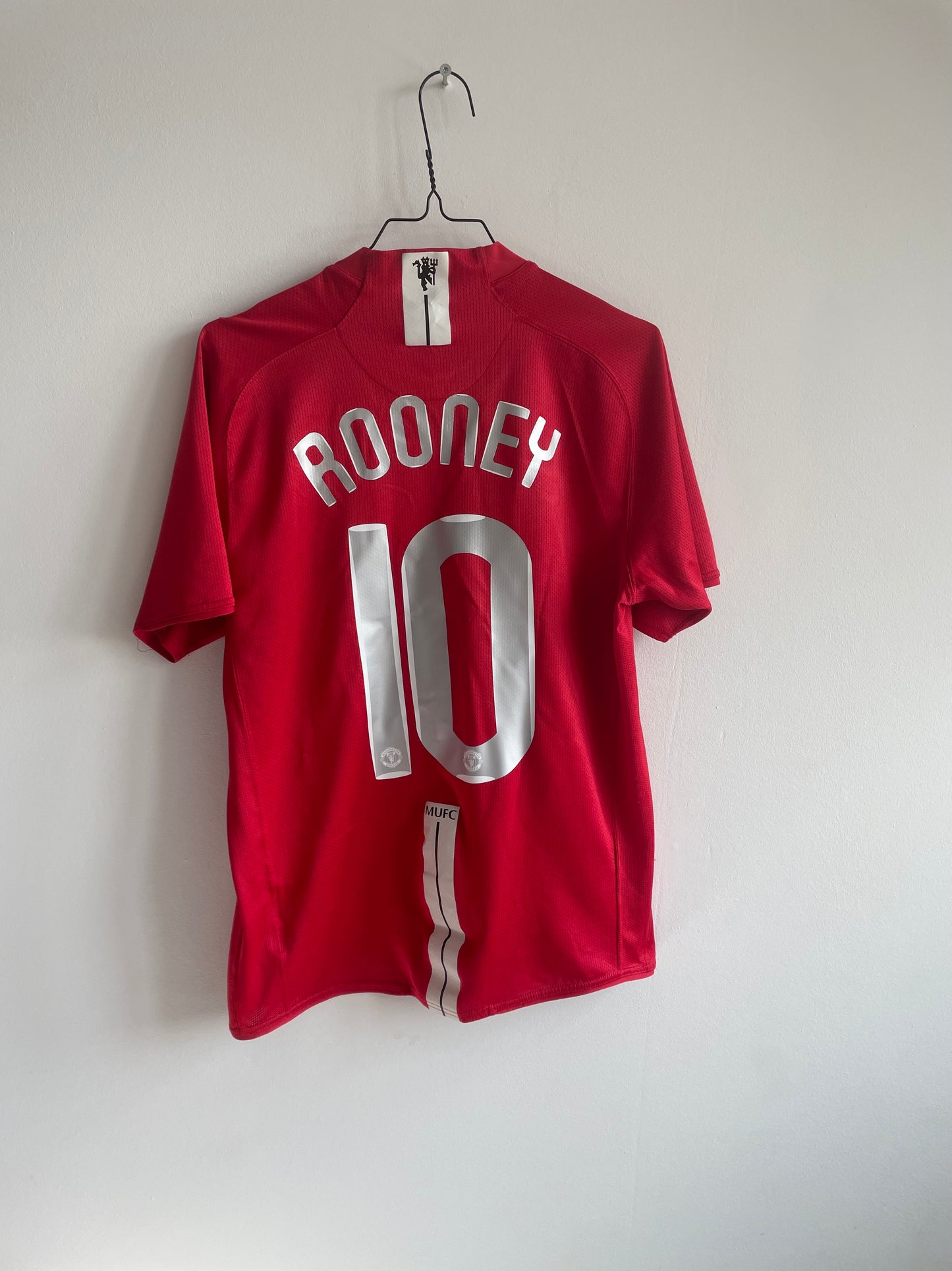 Manchester United 2007/08 Wayne Rooney 9/10 - M