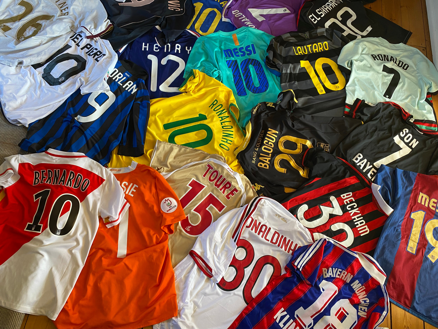 Alle Retro fodboldtrøjer