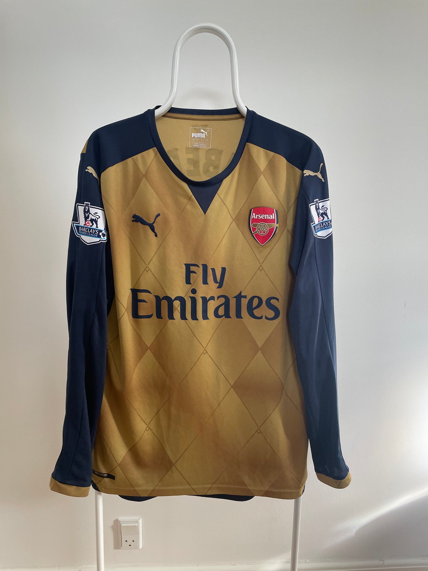 Arsenal 2015/16 Alex Oxlade-Chamberlain 9/10 L/S - L