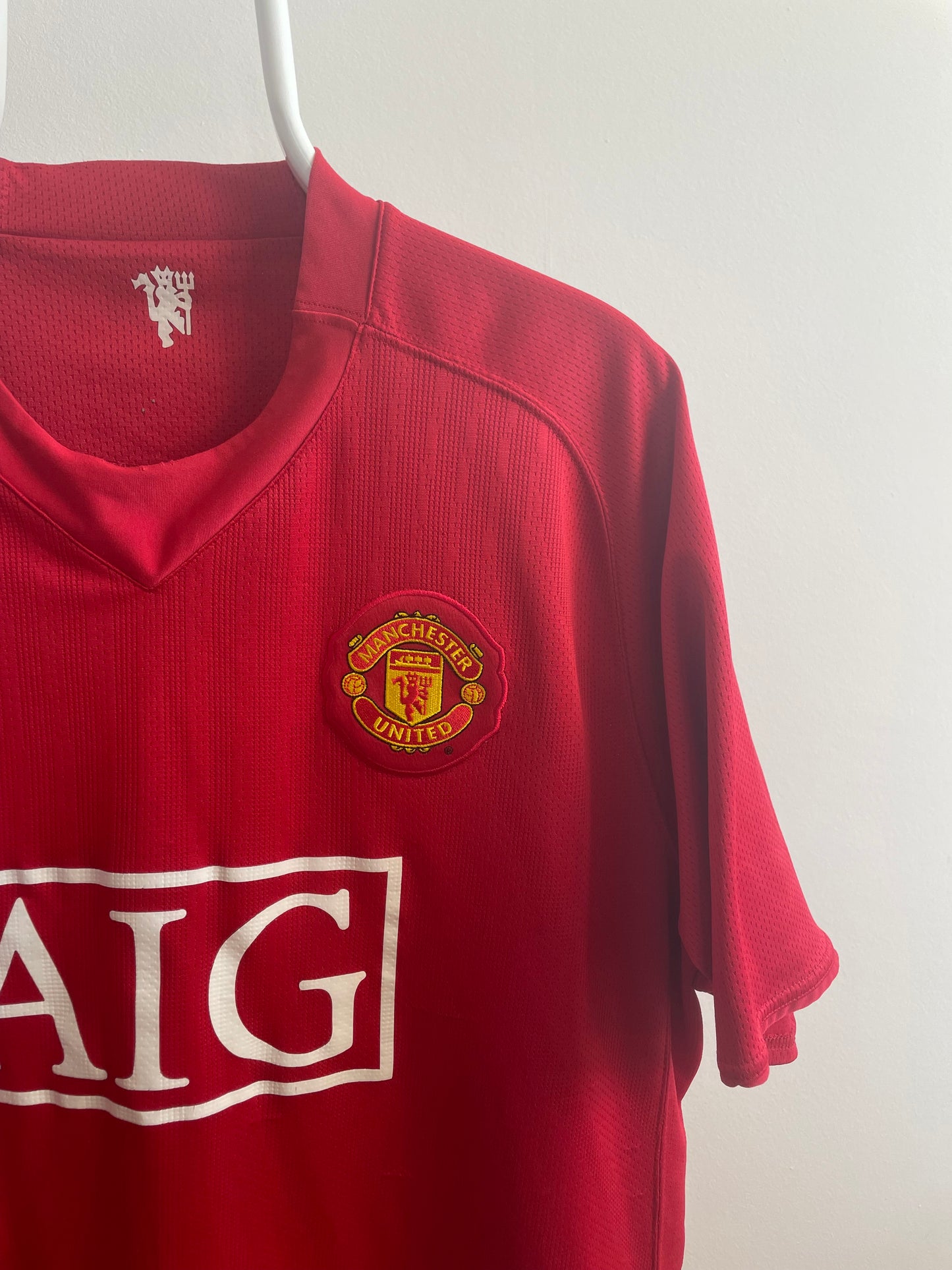 Manchester United 2007/08 Cristiano Ronaldo 8/10 - XL