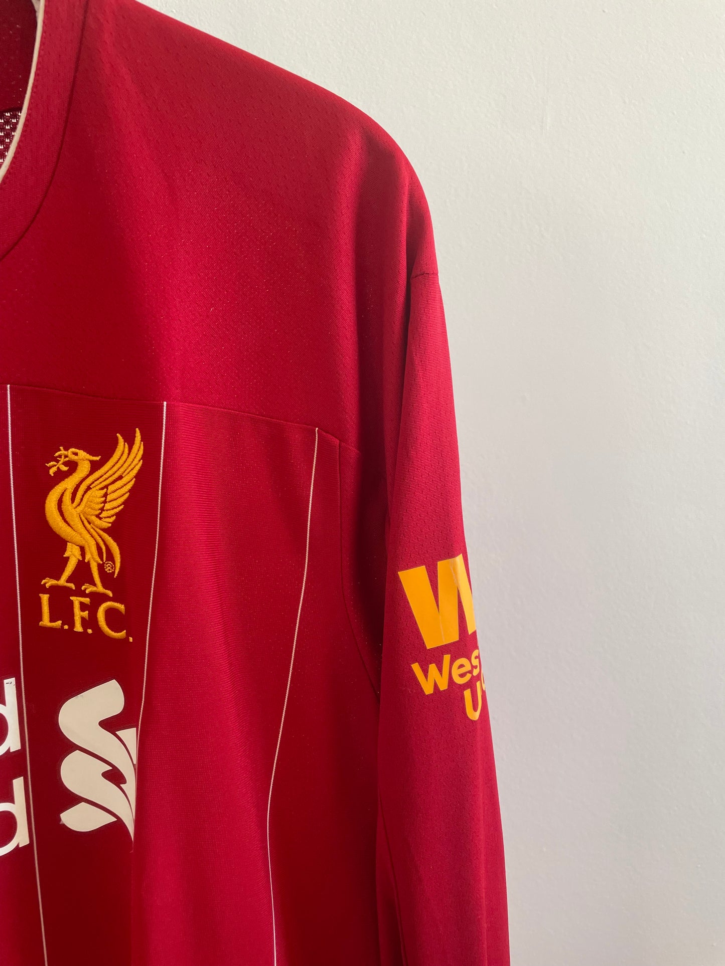 Liverpool 2019/20 Mohammed Salah L/S 10/10 BNWT - XL