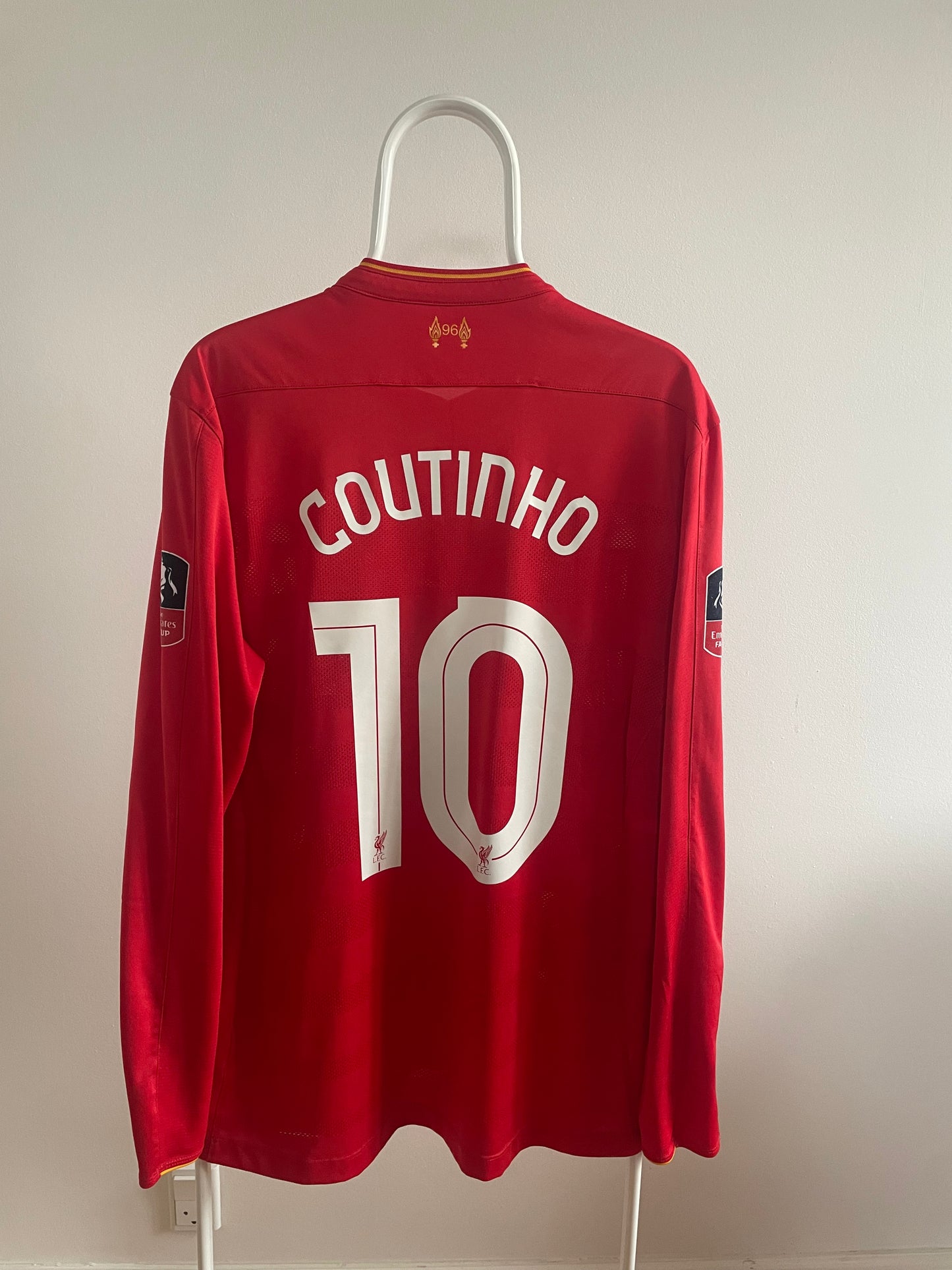Liverpool 2016/17 Philippe Coutinho L/S 9/10 - XL