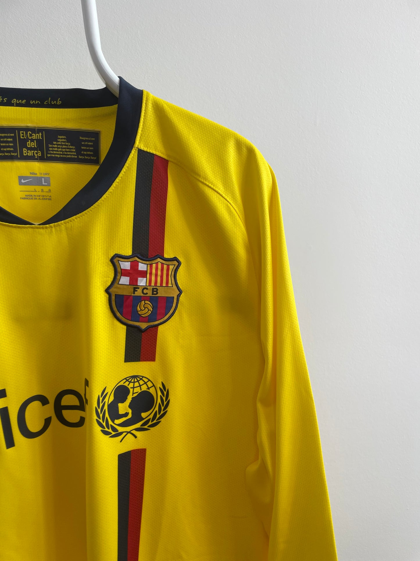 Barcelona 2008/09 Thierry Henry 9/10 L/S - L