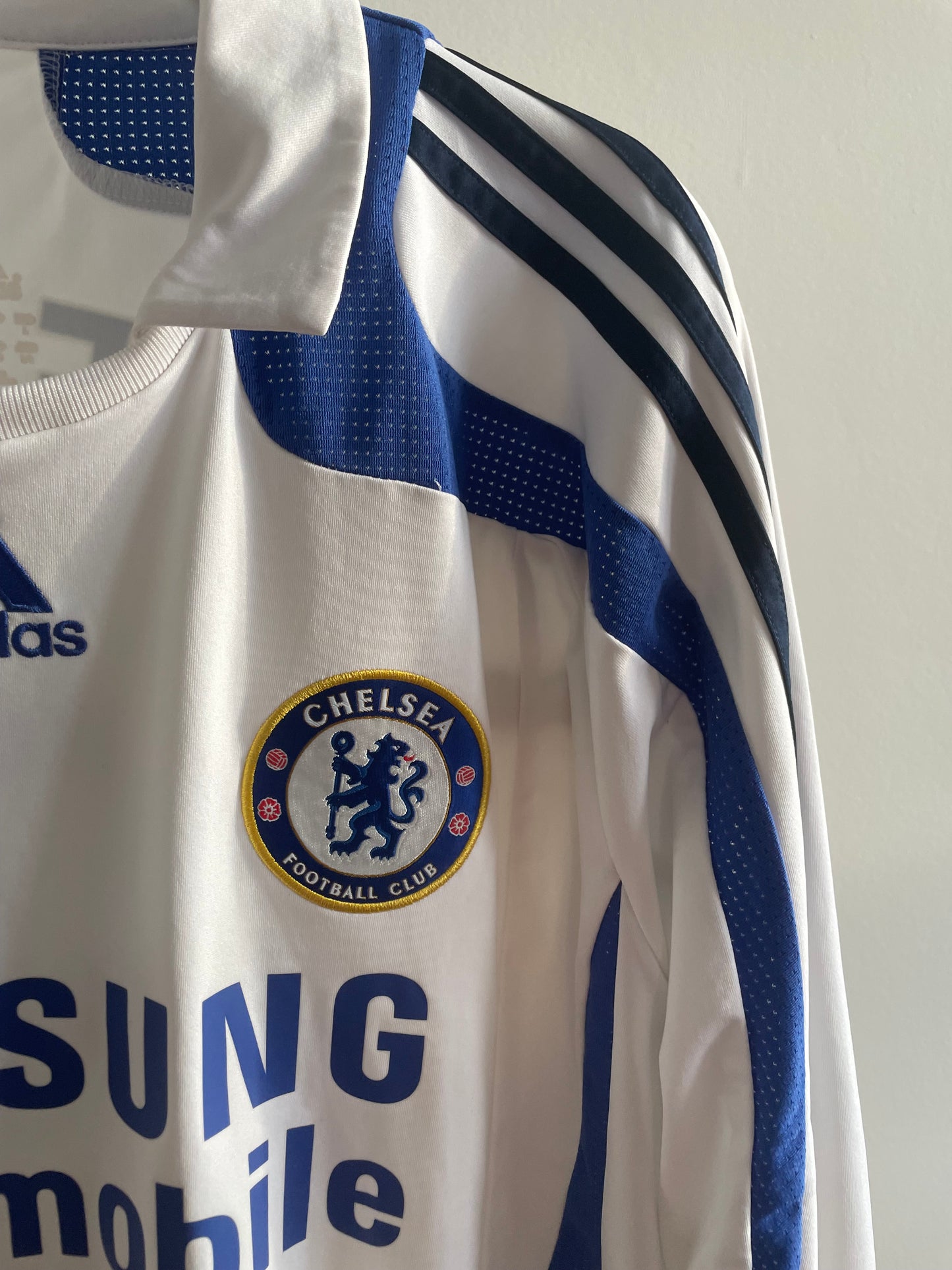 Chelsea 2007/08 Nikolas Anelka L/S 9/10 - L