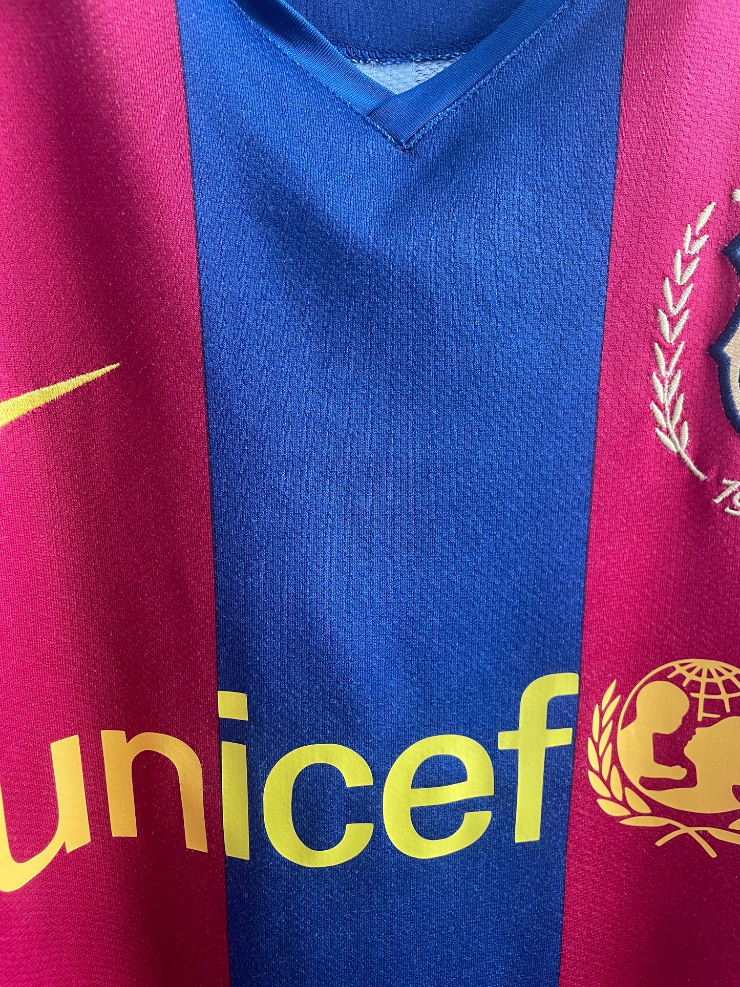 Barcelona 2007/08 Ronaldinho L/S 8/10 - M