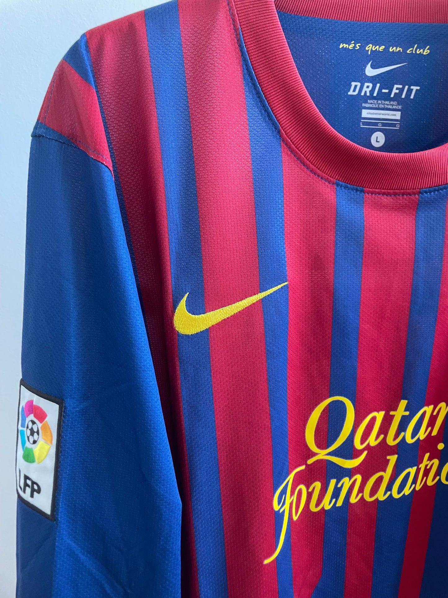 Barcelona 2011/12 Lionel Messi 9/10 - L L/S