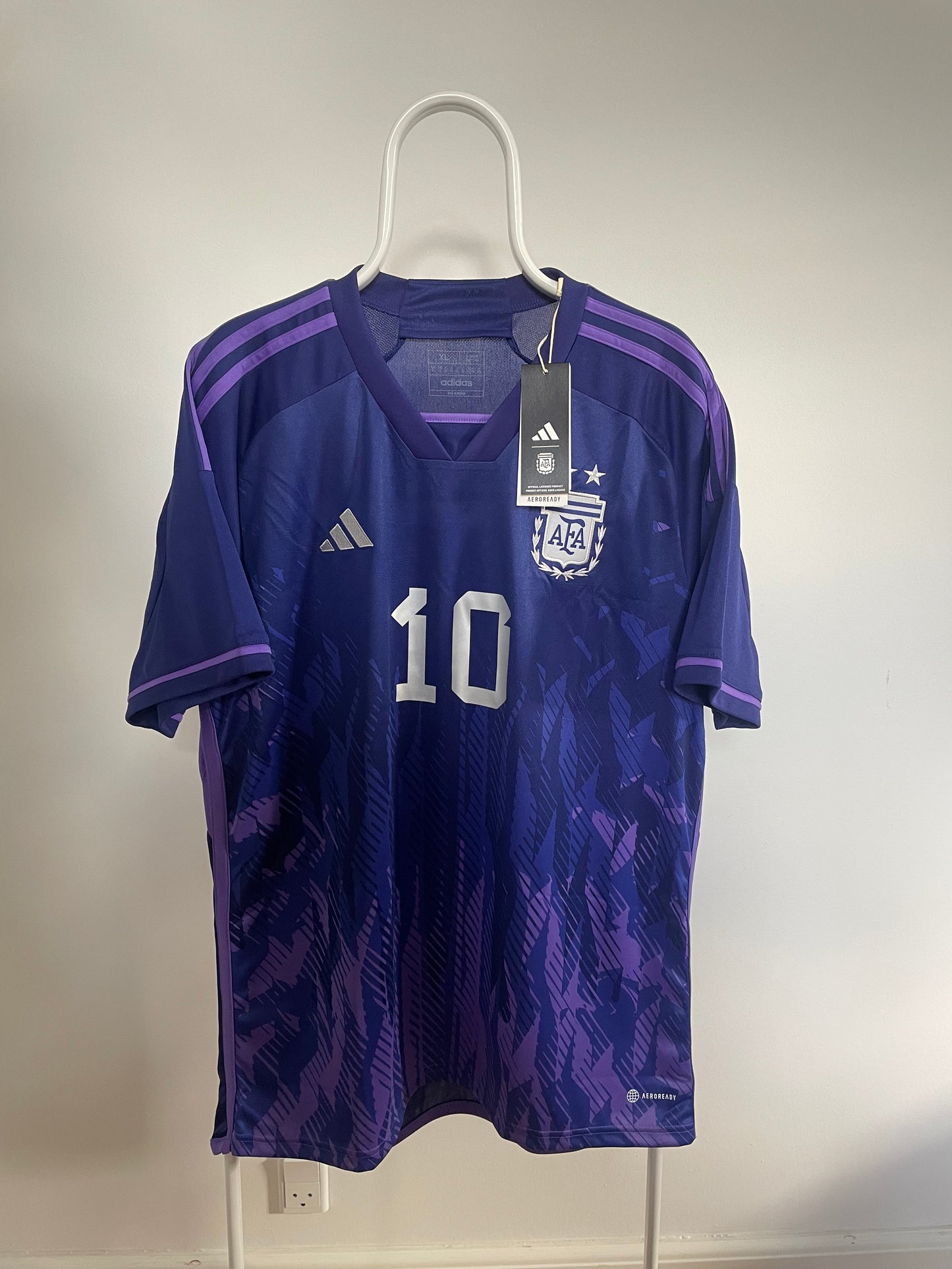 Argentina 2022 Lionel Messi 10/10 BNWT - XL