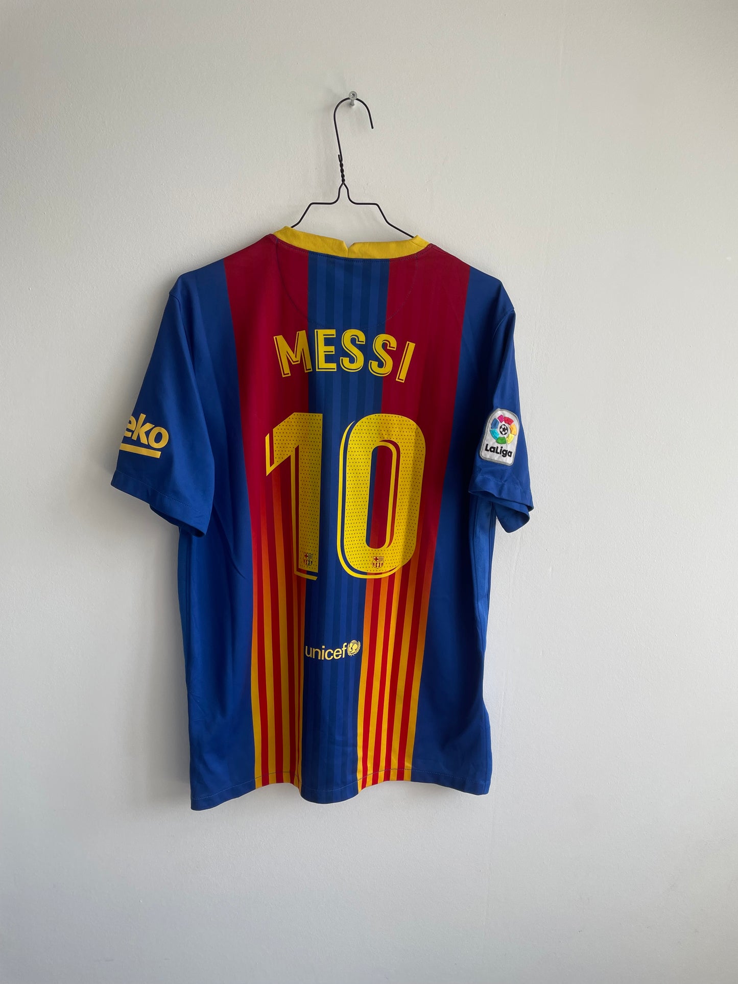 Barcelona 2020/21 EL Clasico - Lionel Messi 8/10 - L