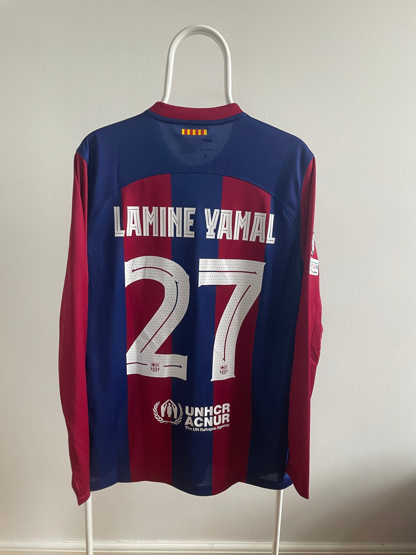 Barcelona 2023/24 Lamine Yamal 10/10 BNWT L/S - L