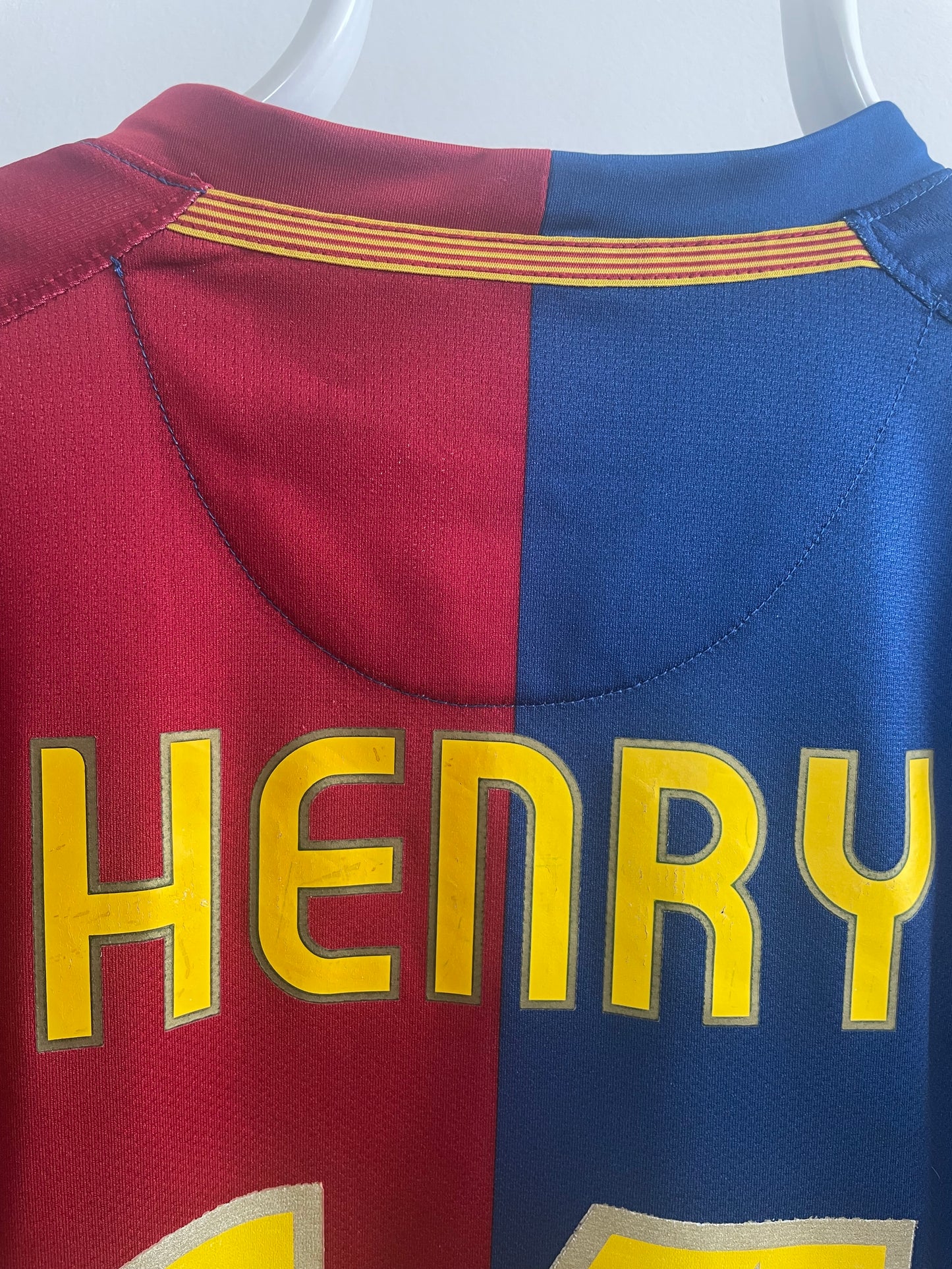 Barcelona 2008/09 Thierry Henry 8/10 L/S - L