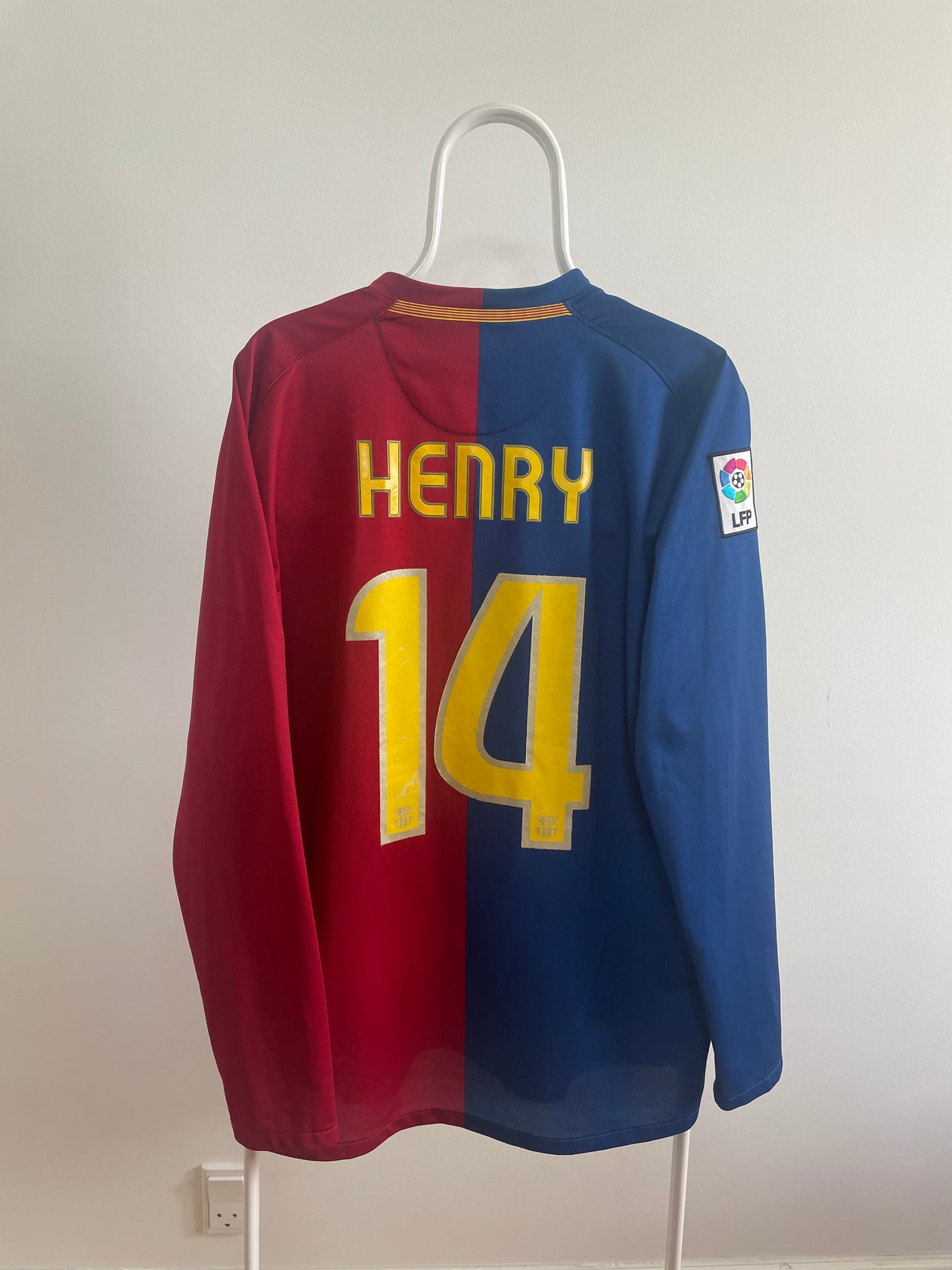 Barcelona 2008/09 Thierry Henry 8/10 L/S - L