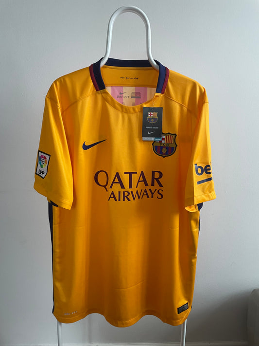 Barcelona 2015/16 Neymar JR 10/10 BNWT - XL