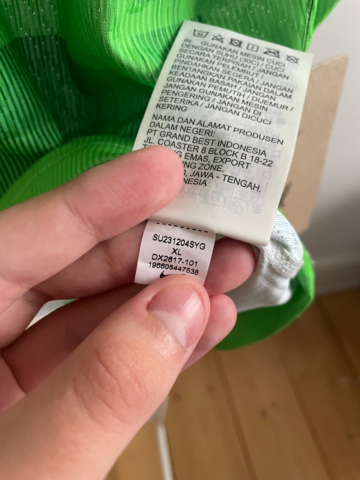 Liverpool 2023/24 Diogo Jota 10/10 BNWT - XL (Vapor)