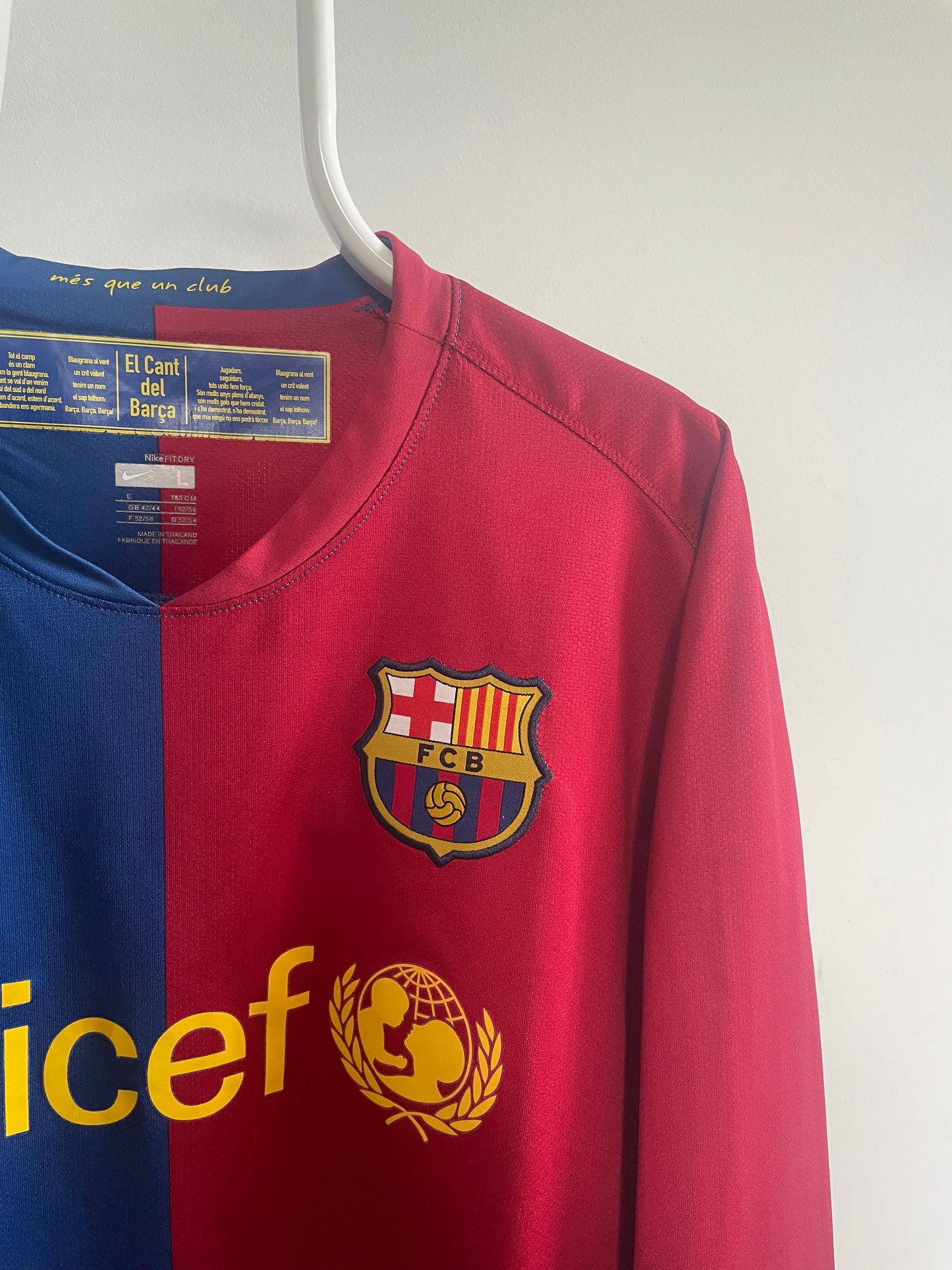 Barcelona 2008/09 Thierry Henry 8/10 L/S - L