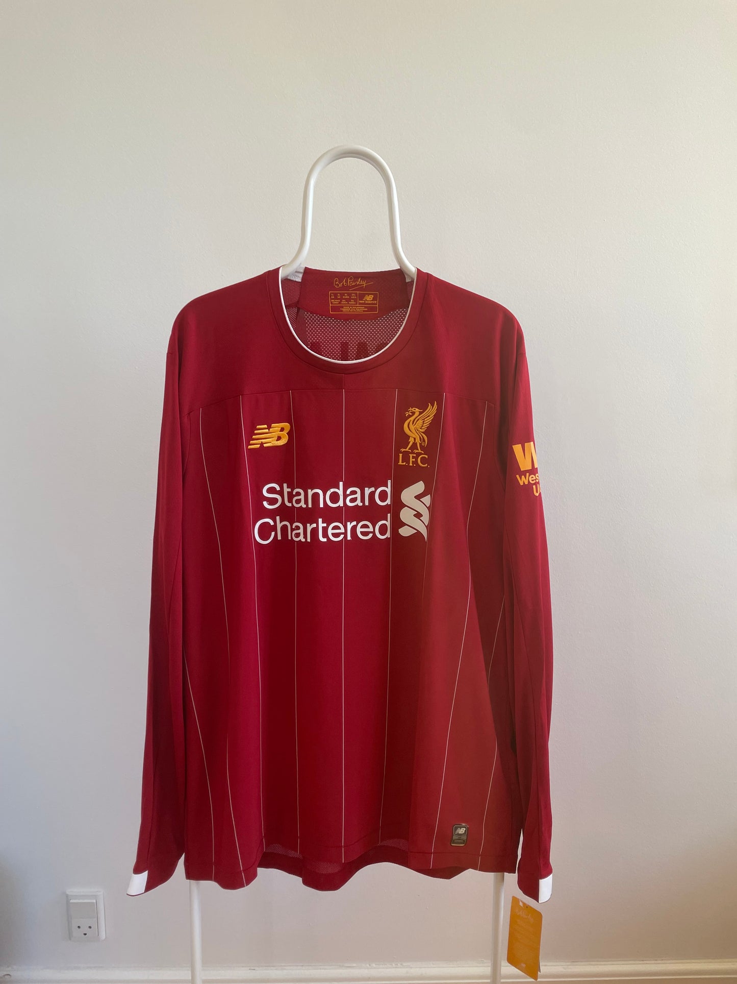 Liverpool 2019/20 Mohammed Salah L/S 10/10 BNWT - XL