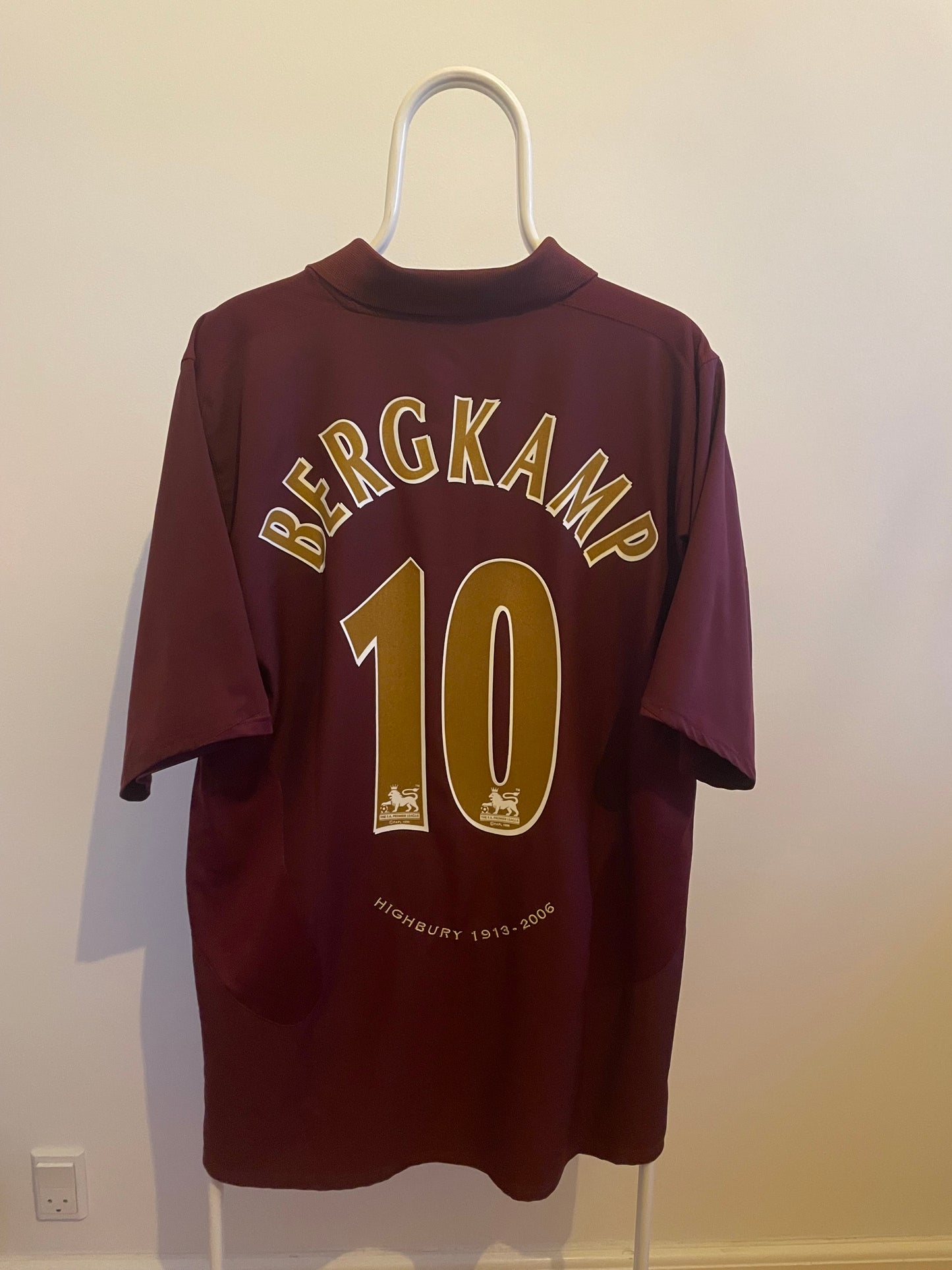 Arsenal 2005/06 Dennis Bergkamp 9/10 - XL