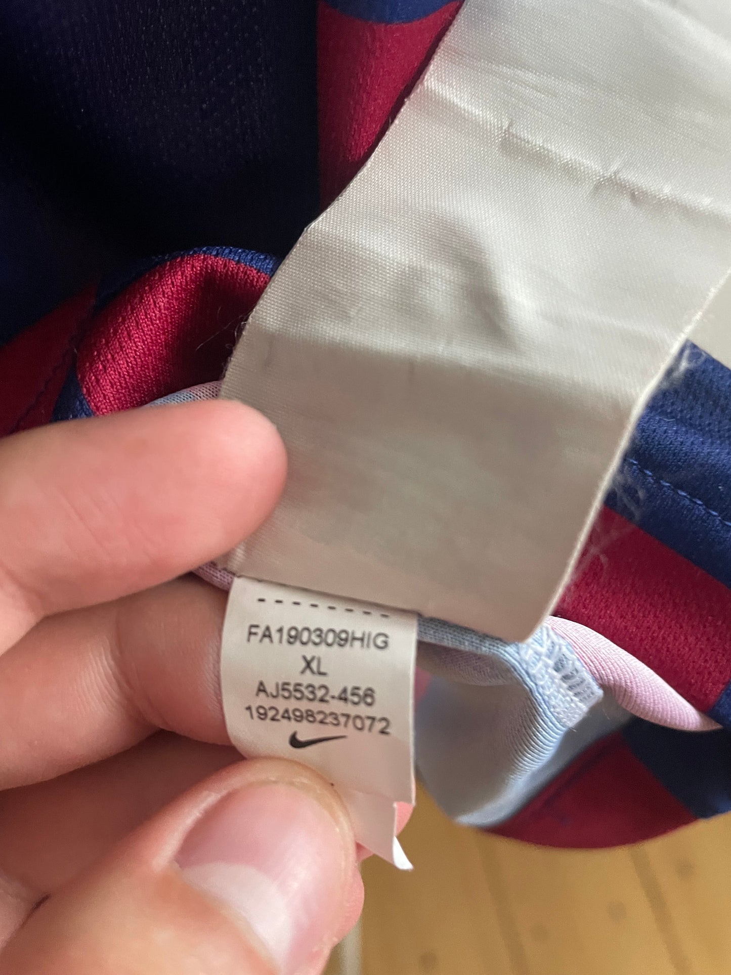 Barcelona 2019/20 Lionel Messi 9/10 - XL