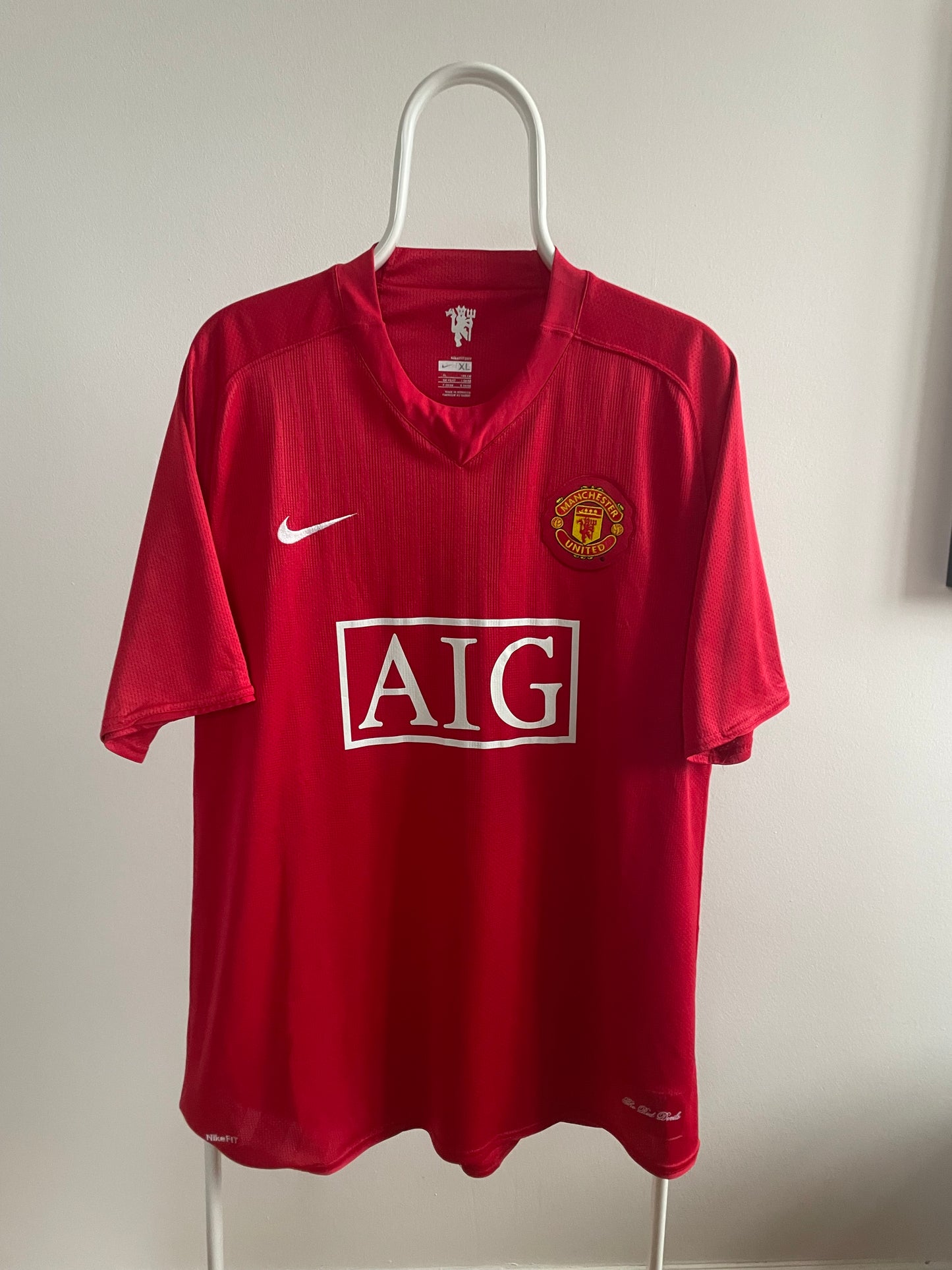 Manchester United 2007/08 Cristiano Ronaldo 9/10 - XL