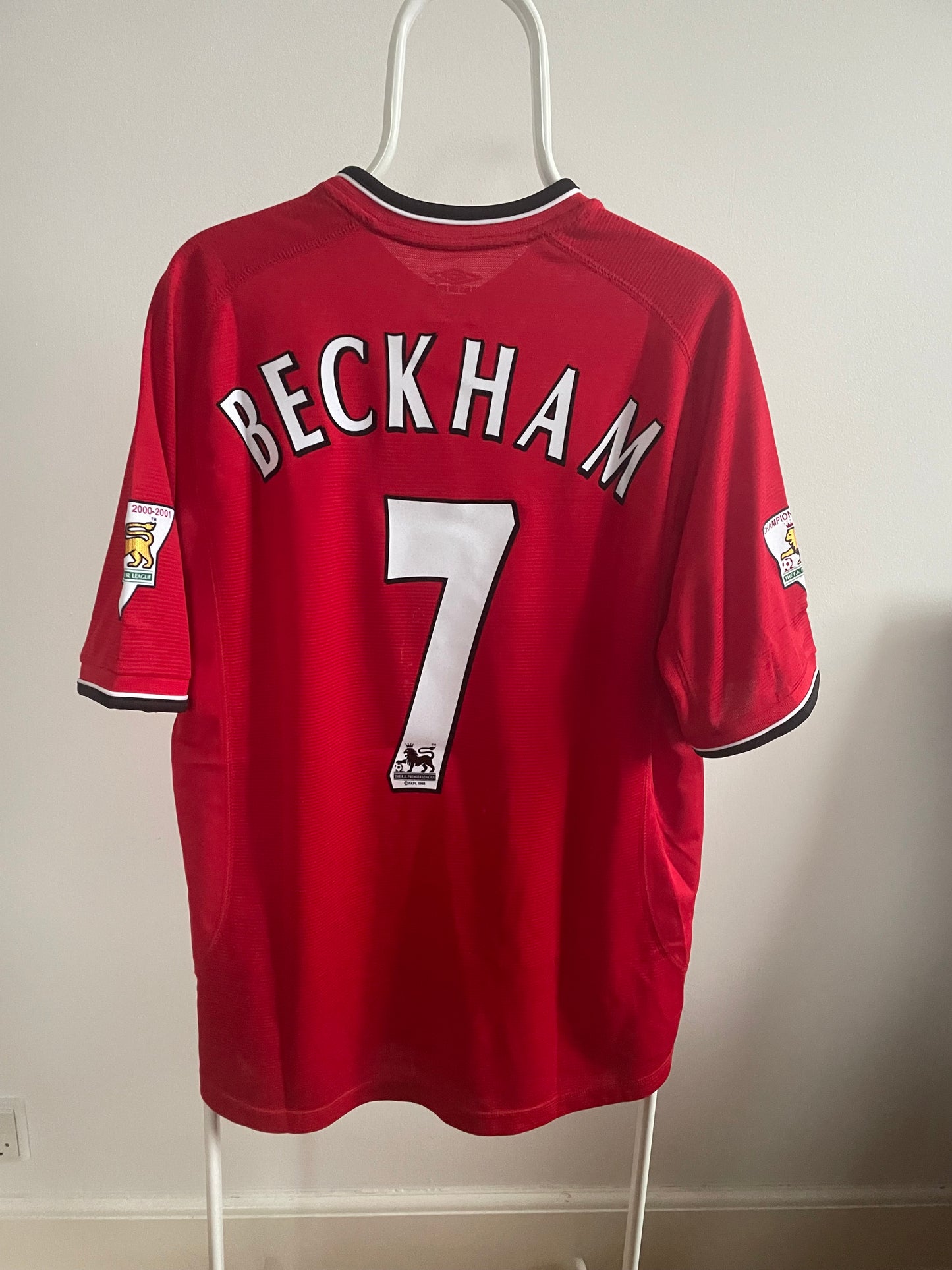 Manchester United 2000/2001 David Beckham 9/10 - L