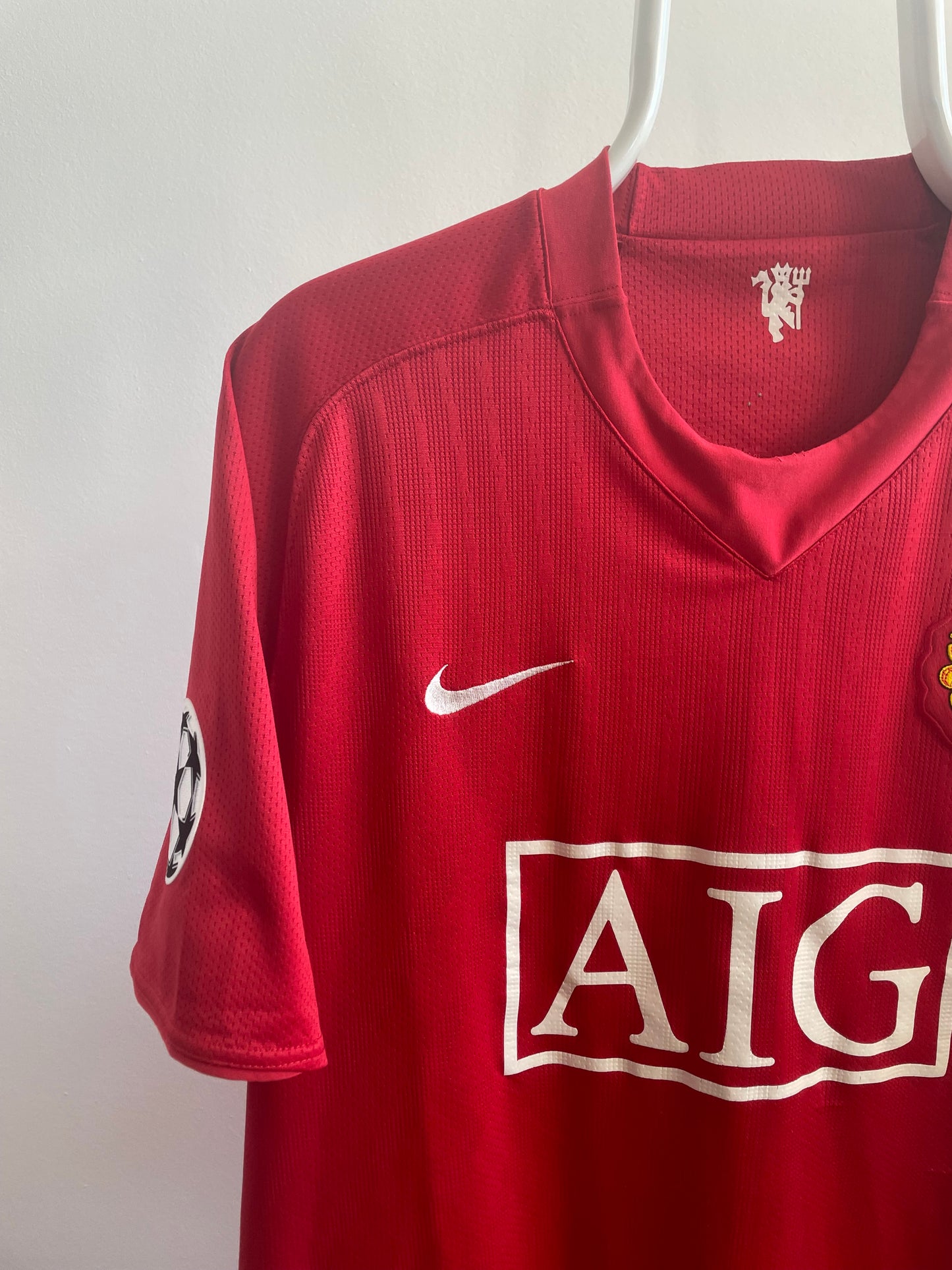 Manchester United 2007/08 Cristiano Ronaldo 8/10 - XL