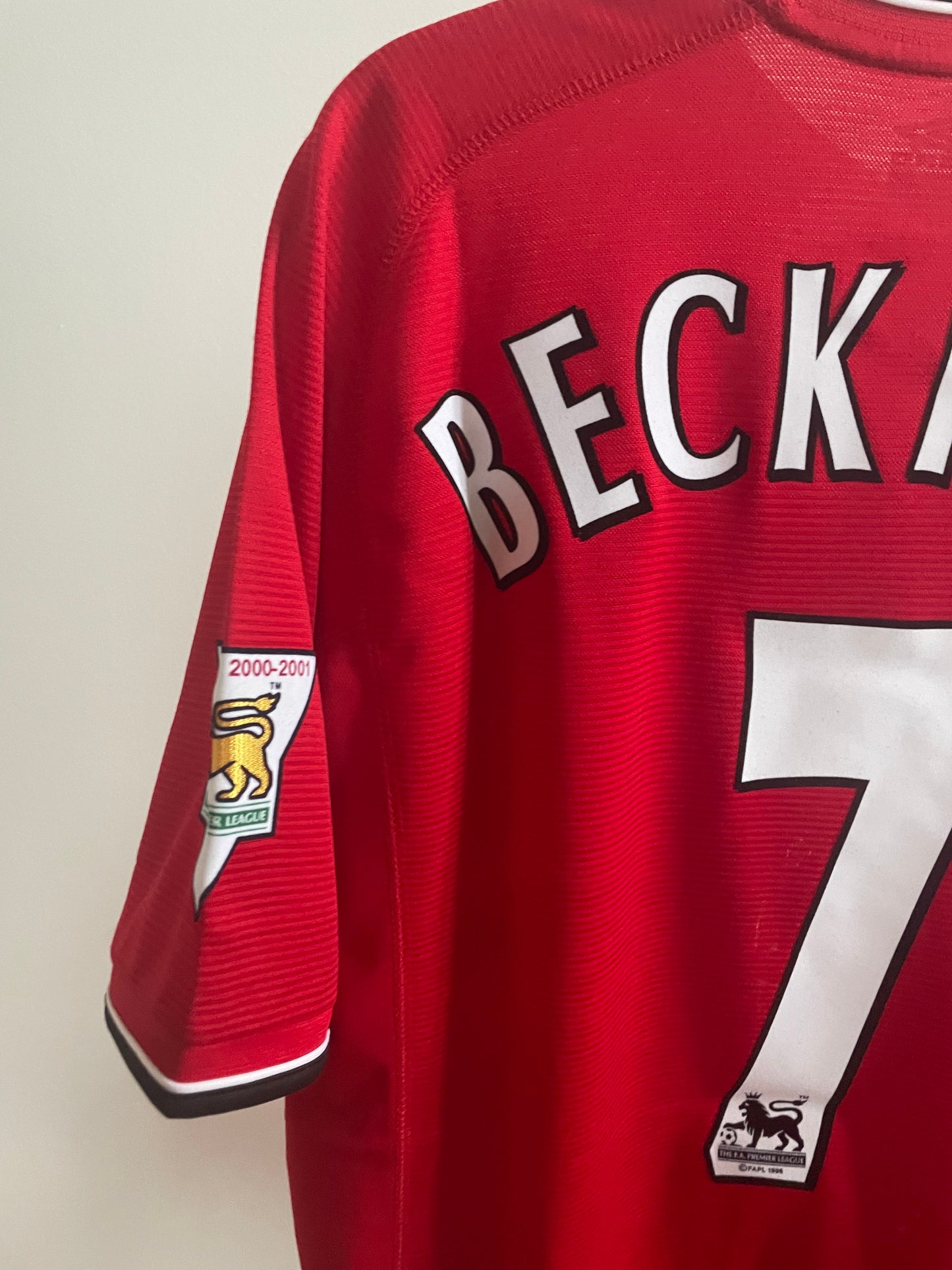Manchester United 2000/2001 David Beckham 9/10 - L
