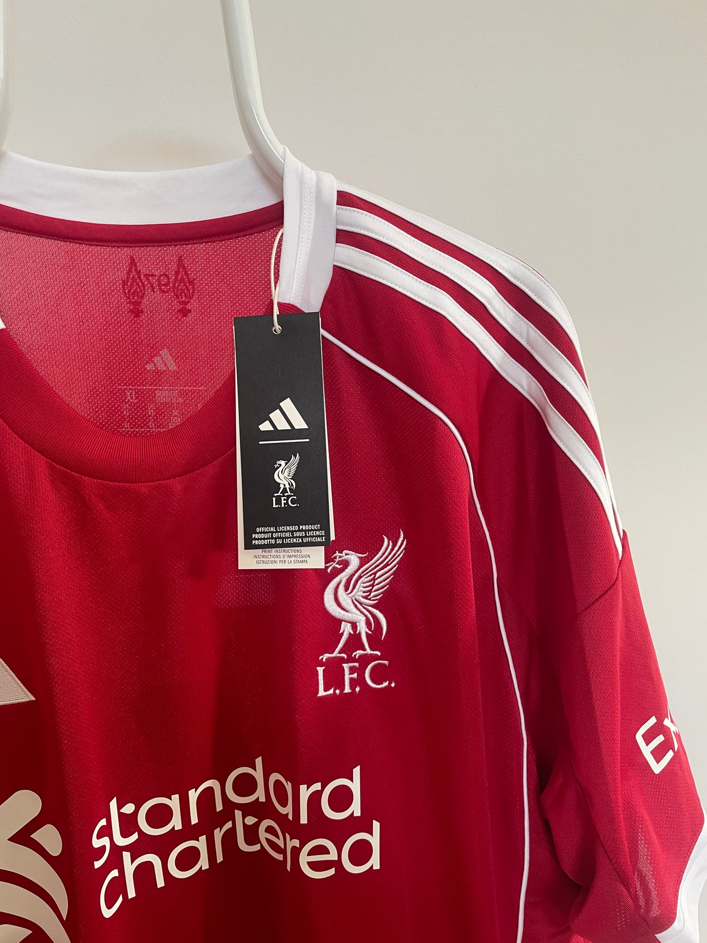 Liverpool 2025/26 Virgil Van Dijk 10/10 BNWT - XL