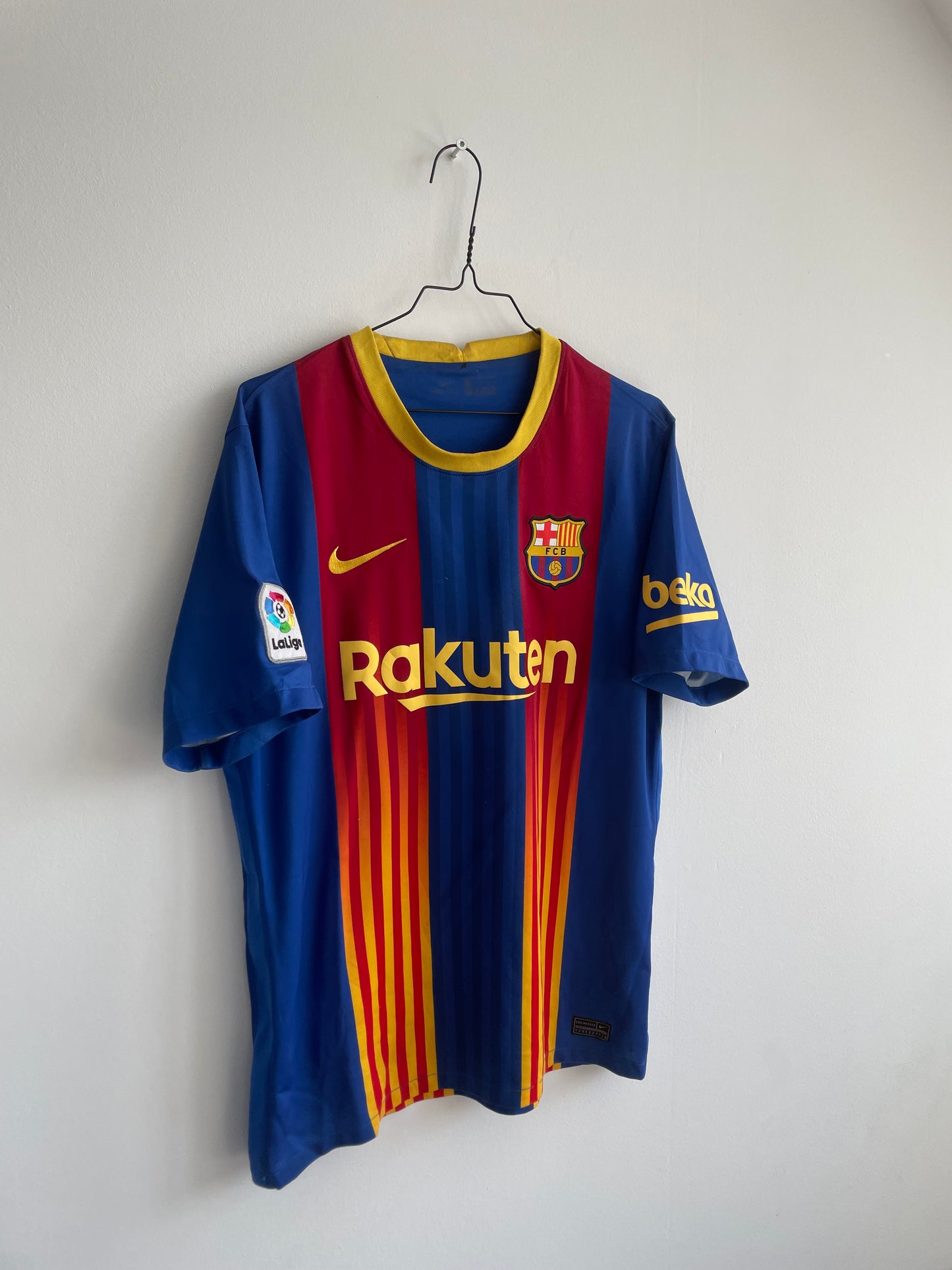 Barcelona 2020/21 EL Clasico - Lionel Messi 8/10 - L
