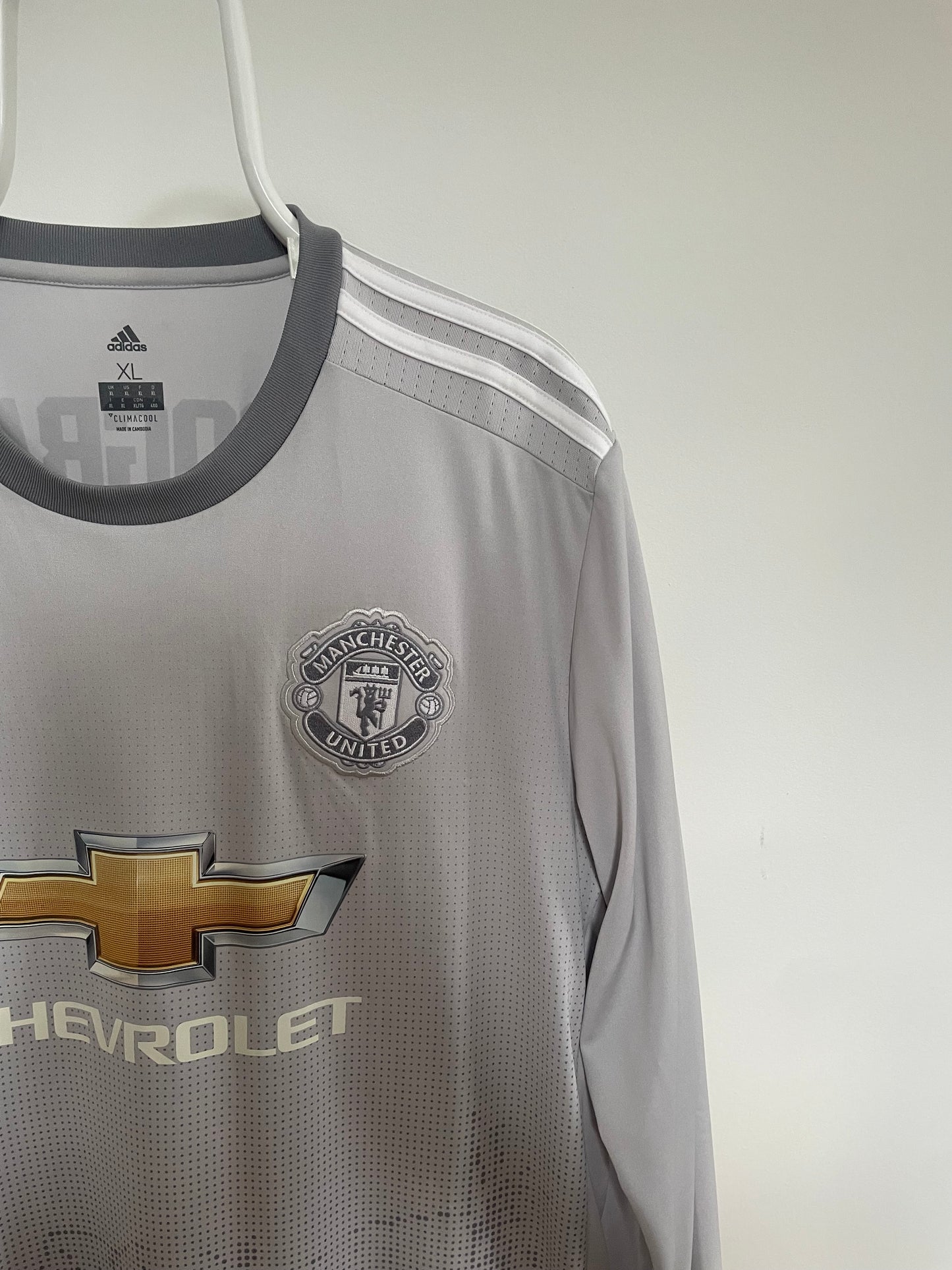 Manchester United 2017/18 Paul Pogba L/S 9/10 - XL