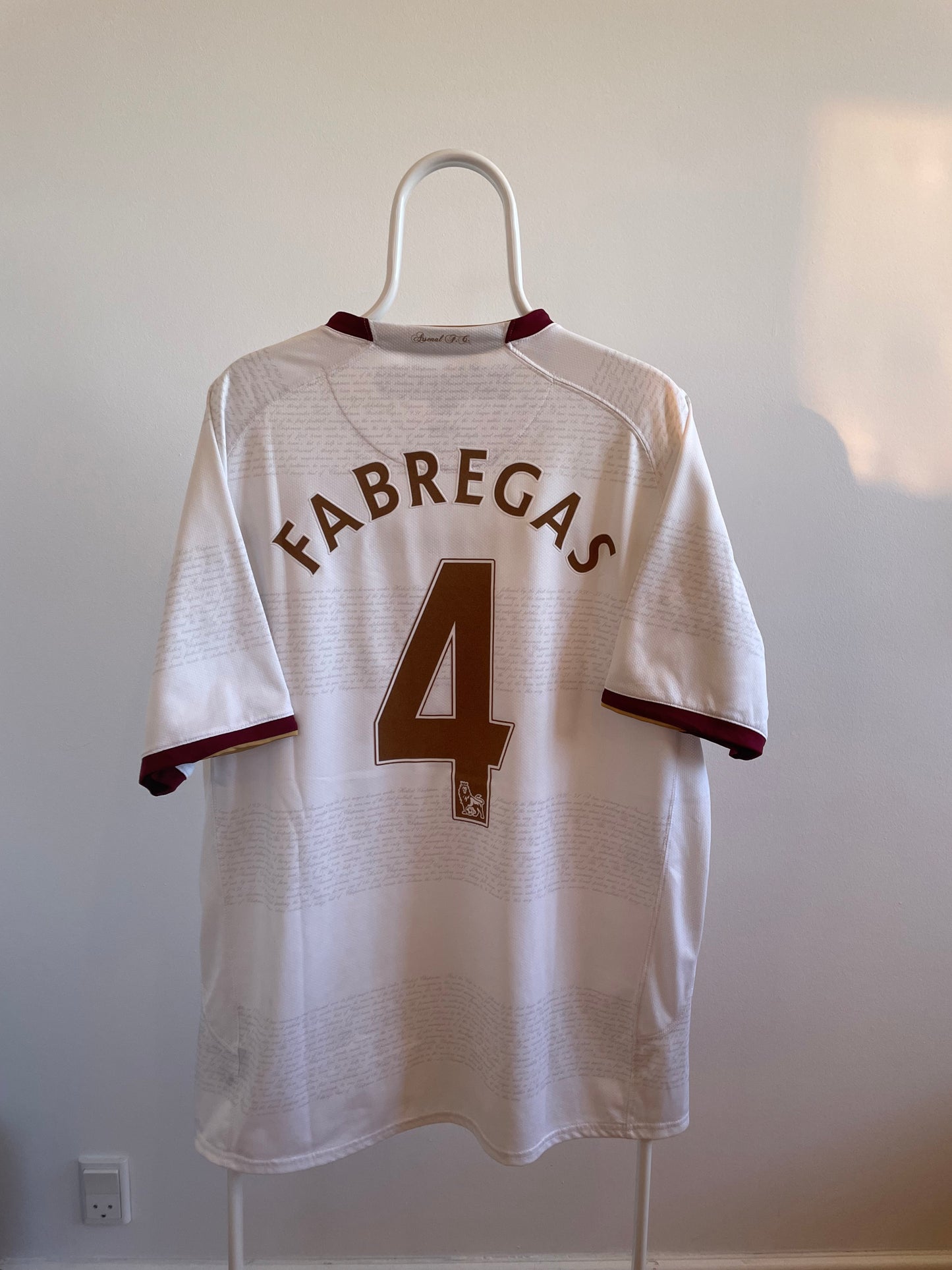 Arsenal 2007/08 Cesc Fabregas 9/10 - XL