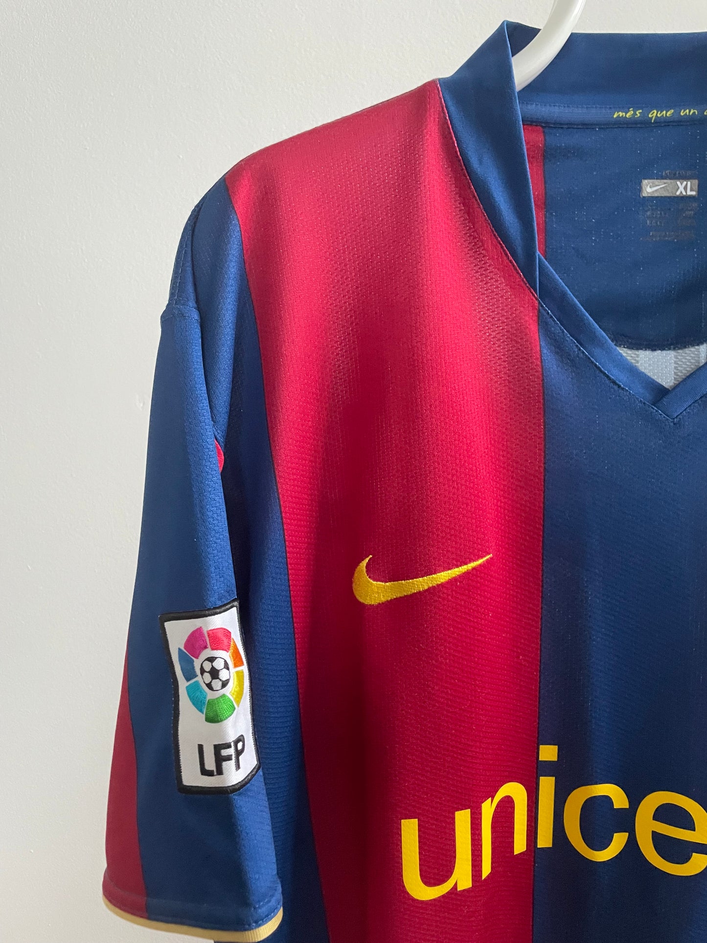 Barcelona 2007/08 Ronaldinho 9/10 - XL