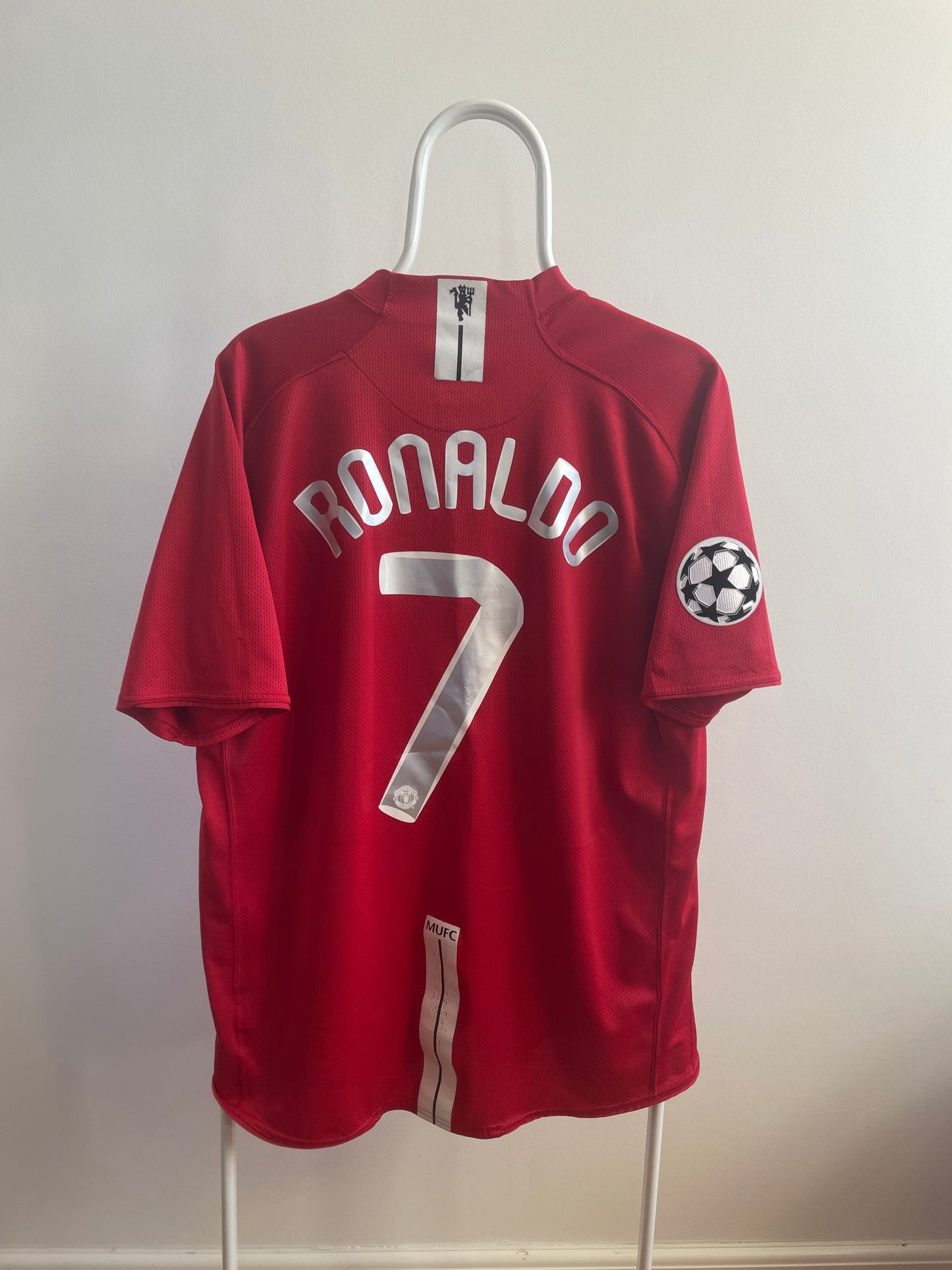 Manchester United 2007/08 Cristiano Ronaldo 8/10 - XL