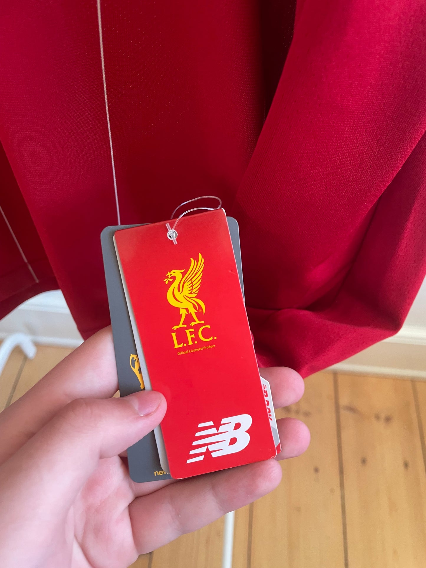Liverpool 2019/20 Mohammed Salah L/S 10/10 BNWT - XL