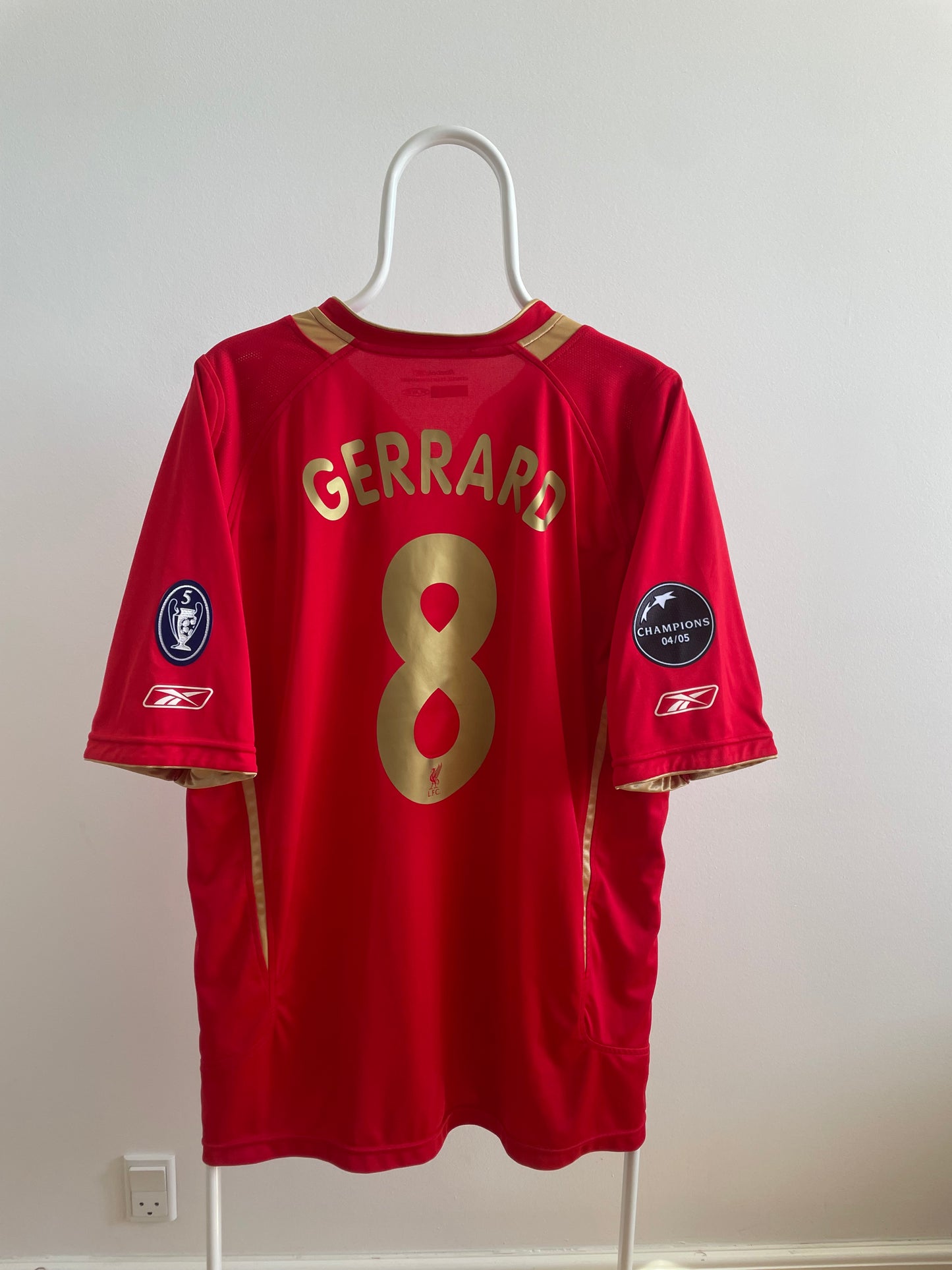 Liverpool European 2005/06 Steven Gerrard 9/10 - XL