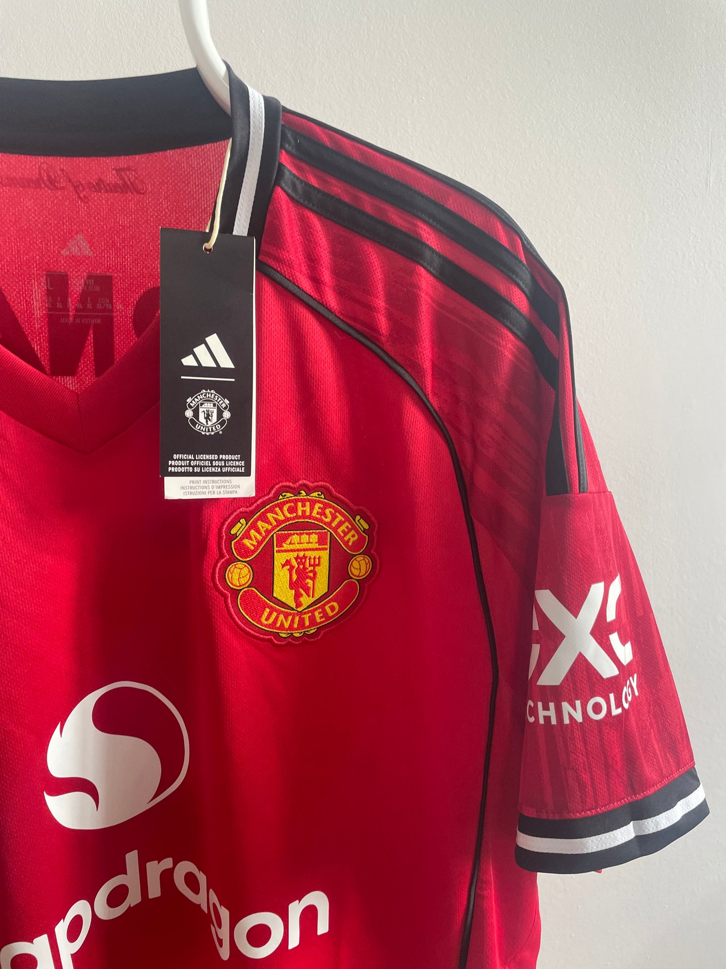 Manchester United 2025/26 Bruno Fernandes 10/10 BNWT - XL