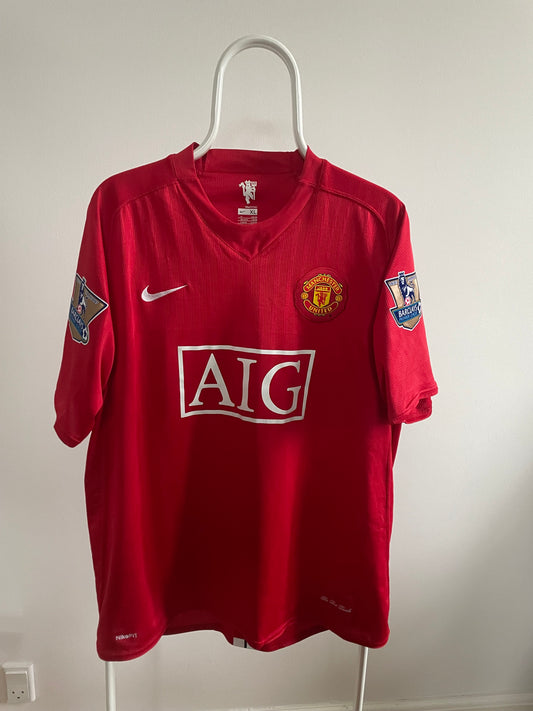 Manchester United 2007/08 Cristiano Ronaldo 9/10 - XL